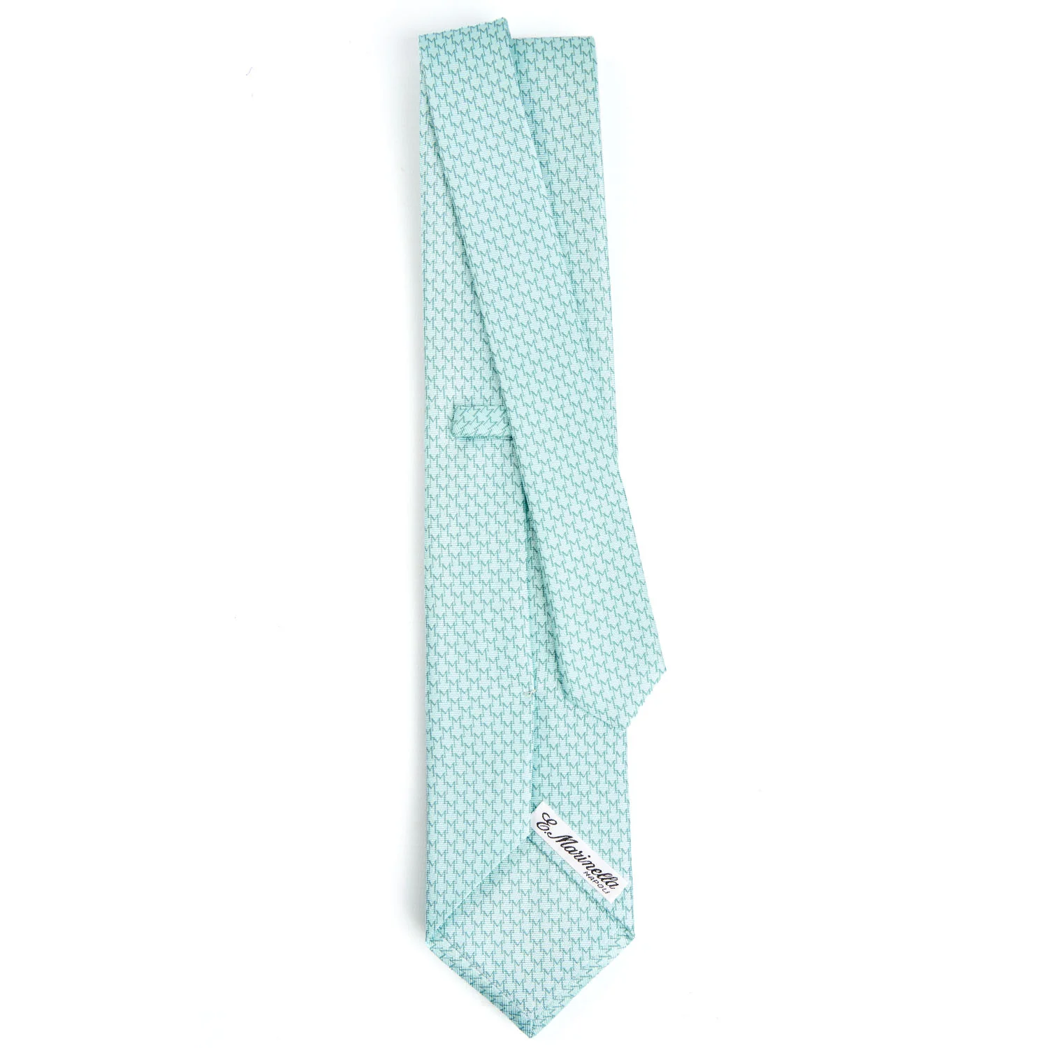 LIGHT GREEN SARTORIAL CLASSIC SILK TIE - Image 3