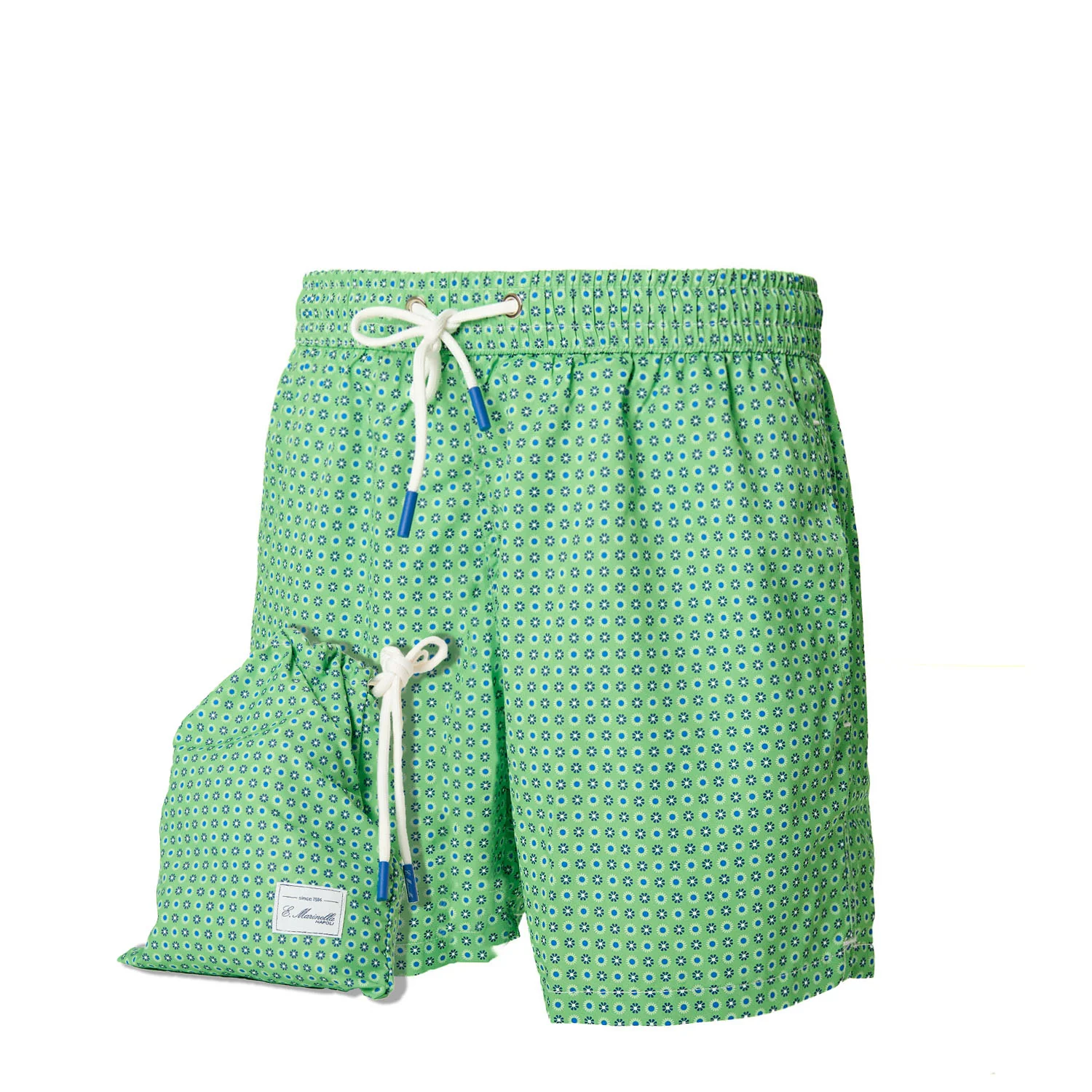 LIGHT GREEN SWIM SHORTS - Image 6