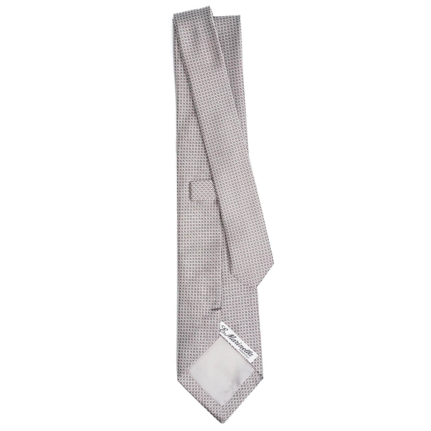 LIGHT GREY CEREMONIAL TIE - Image 3