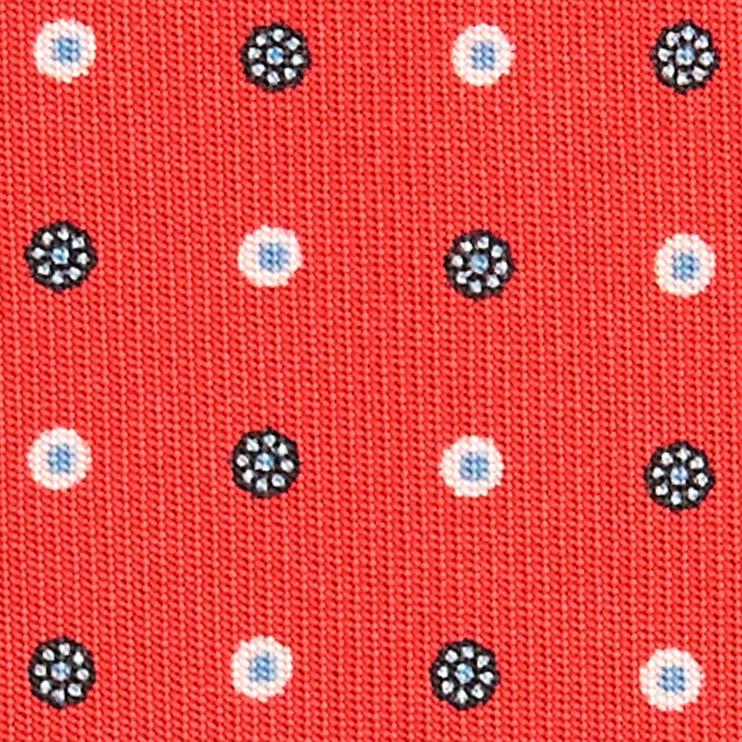RED CLASSIC SILK TIE - Image 5