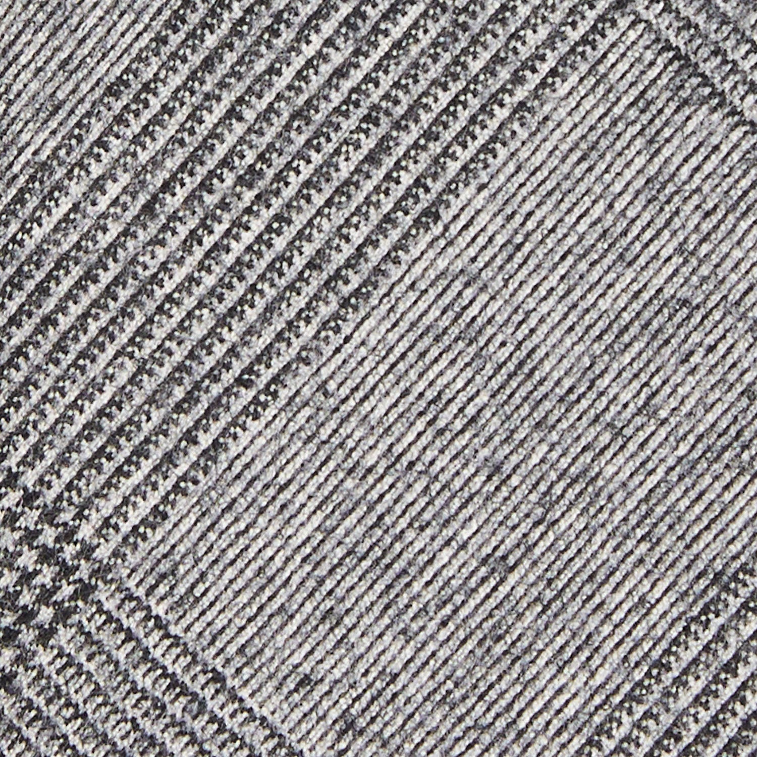 LIGHT GREY CLASSIC UNLINED WOOL TIE - Image 5