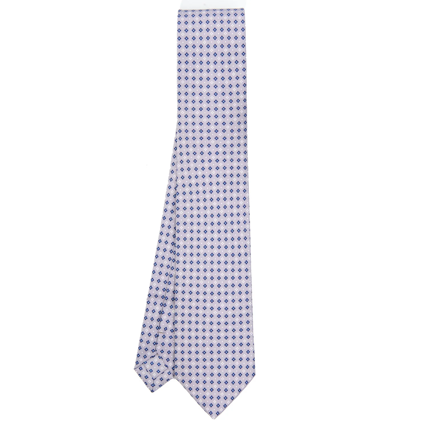 LIGHT GREY EXTRA LONG SARTORIAL SILK TIE - Image 2