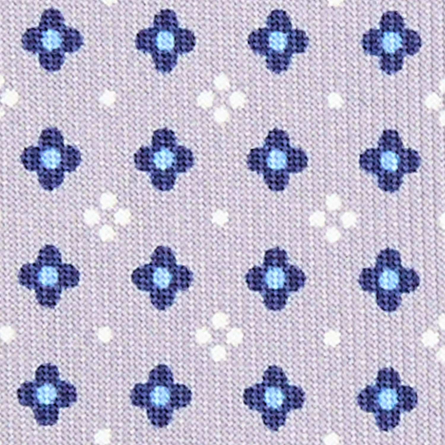 LIGHT GREY EXTRA LONG SARTORIAL SILK TIE - Image 5