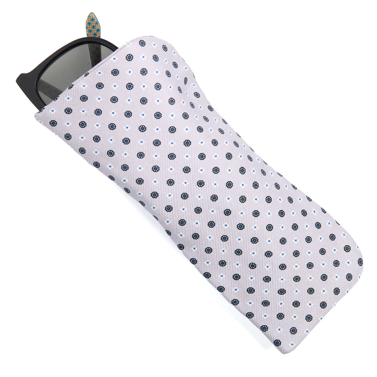 LIGHT GREY GLASSES CASE