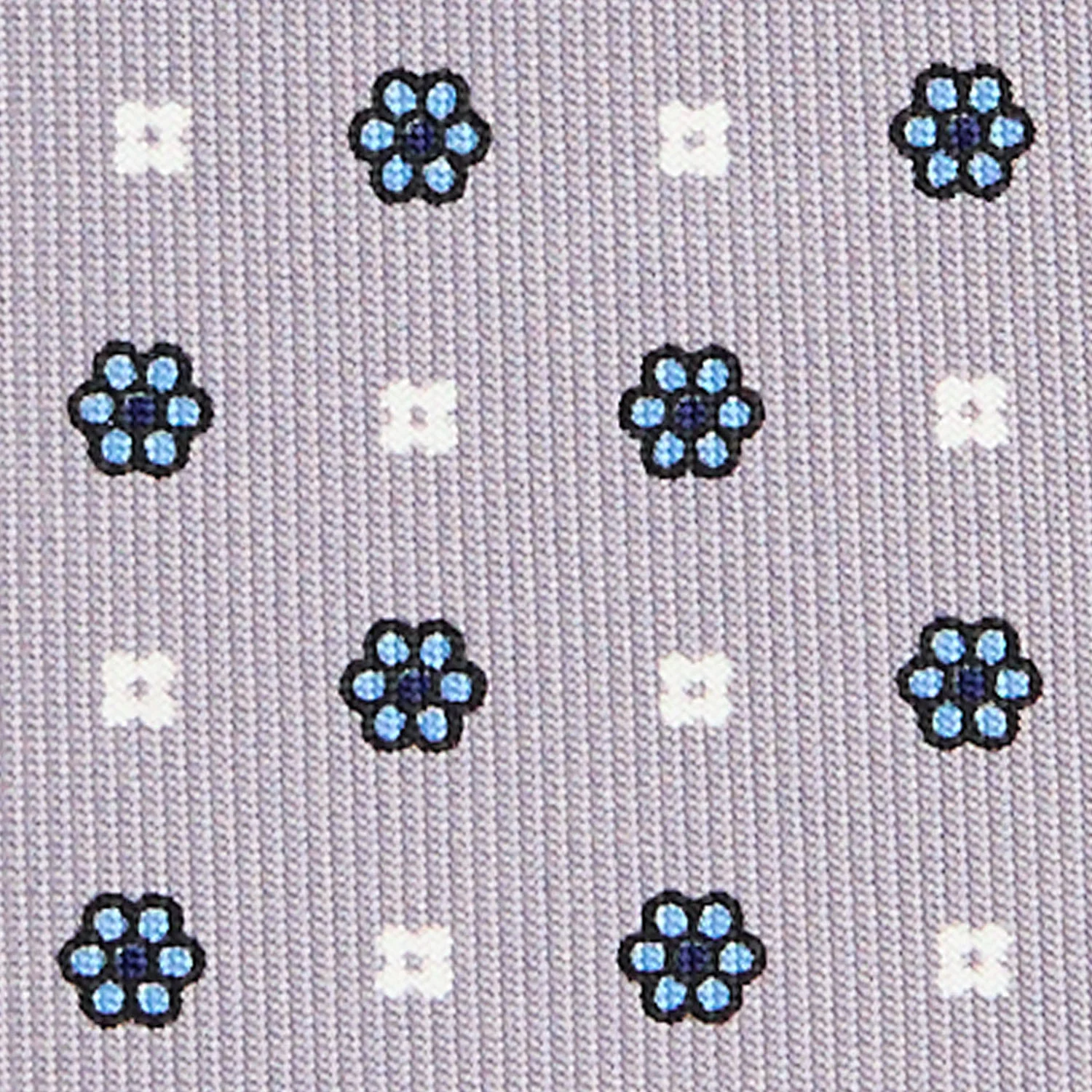 LIGHT GREY SARTORIAL 7 CM SILK TIE - Image 5