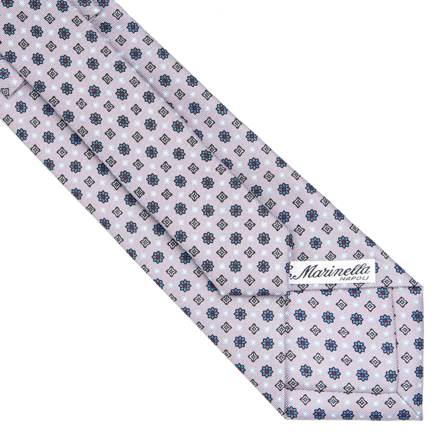 LIGHT GREY SARTORIAL CLASSIC SILK TIE - Image 4
