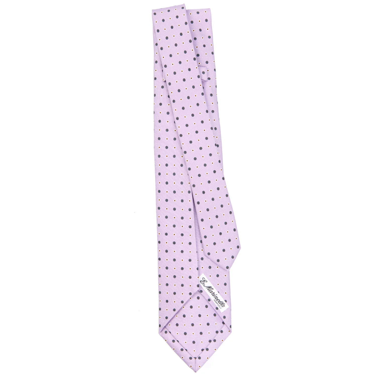 LILAC 9 FOLD SARTORIAL SILK TIE - Image 3
