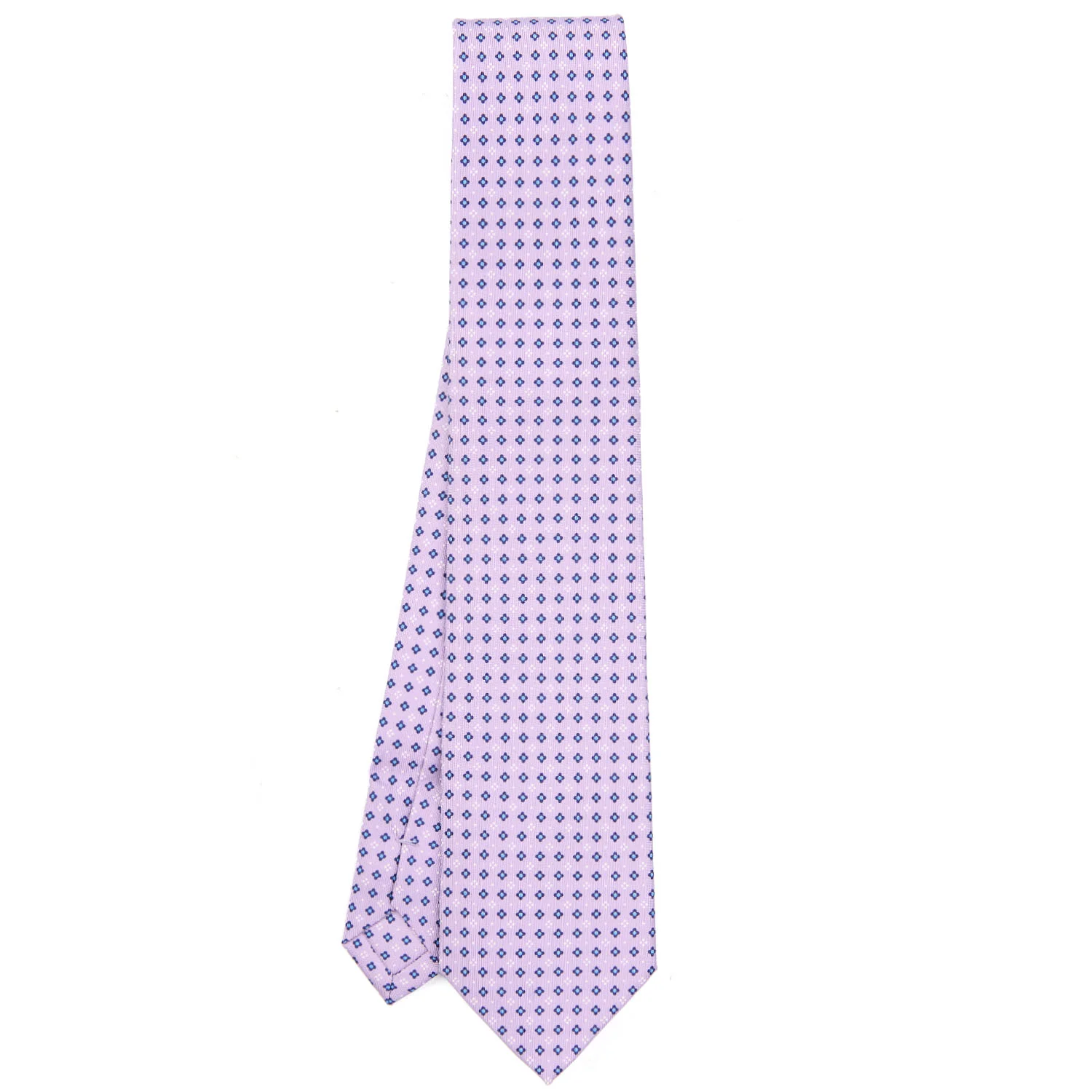 LILAC EXTRA LONG SARTORIAL SILK TIE - Image 2