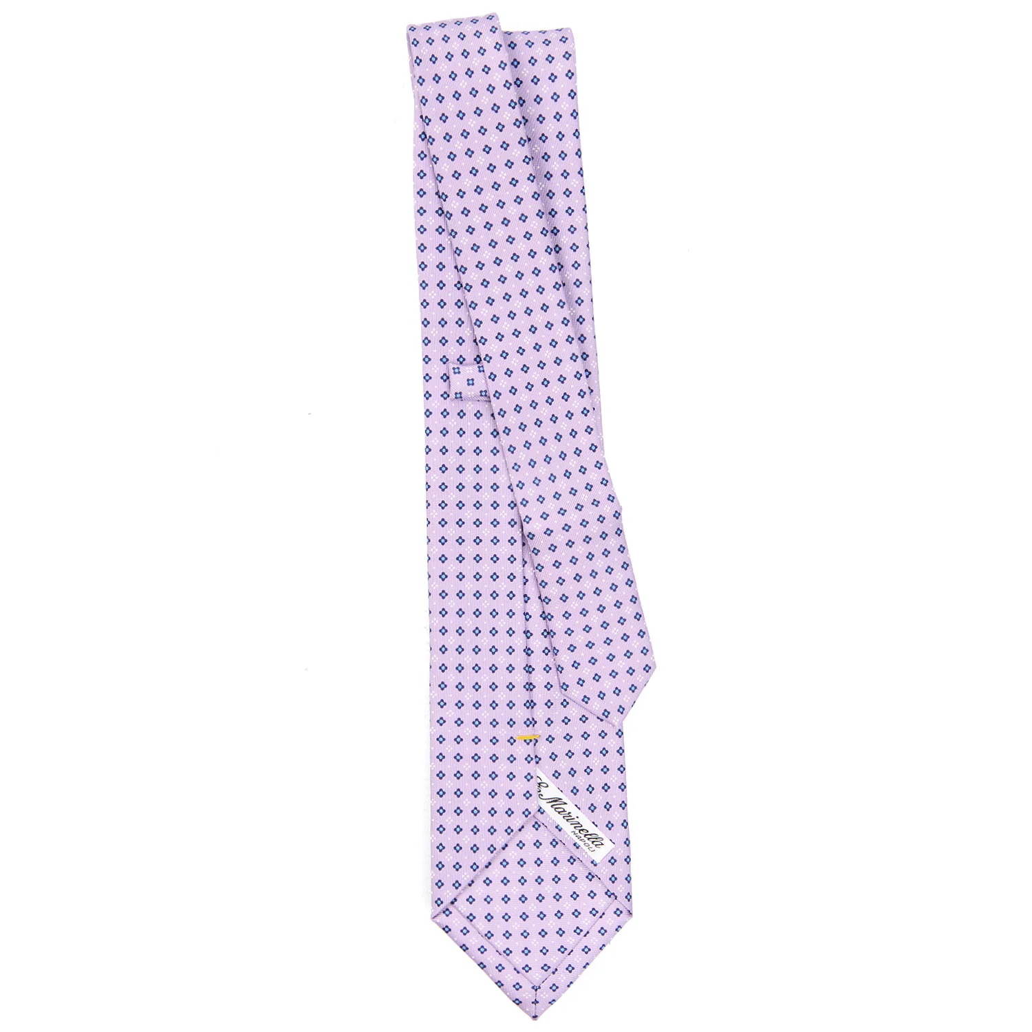 LILAC EXTRA LONG SARTORIAL SILK TIE - Image 3