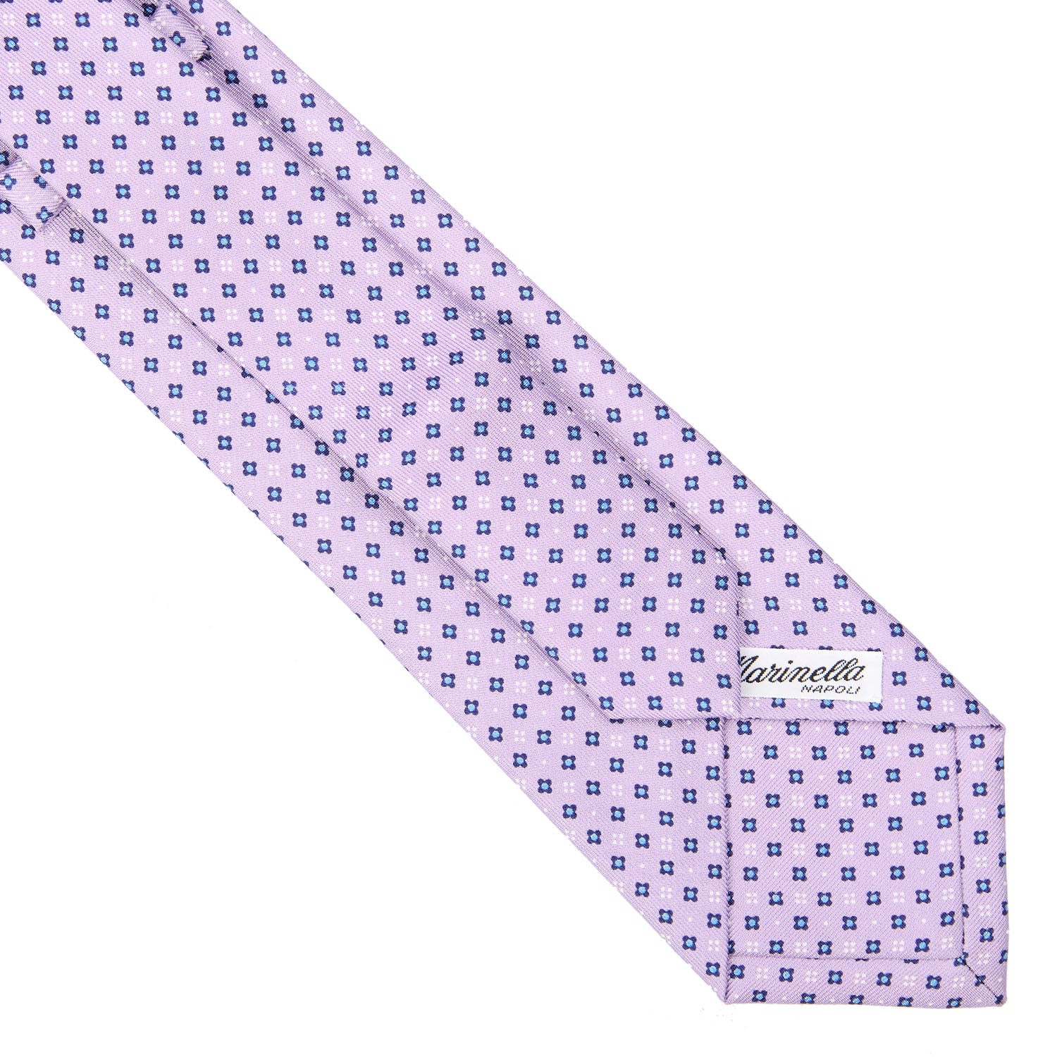 LILAC EXTRA LONG SARTORIAL SILK TIE - Image 4