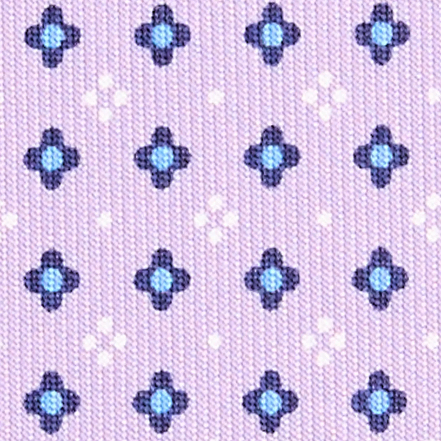 LILAC EXTRA LONG SARTORIAL SILK TIE - Image 5