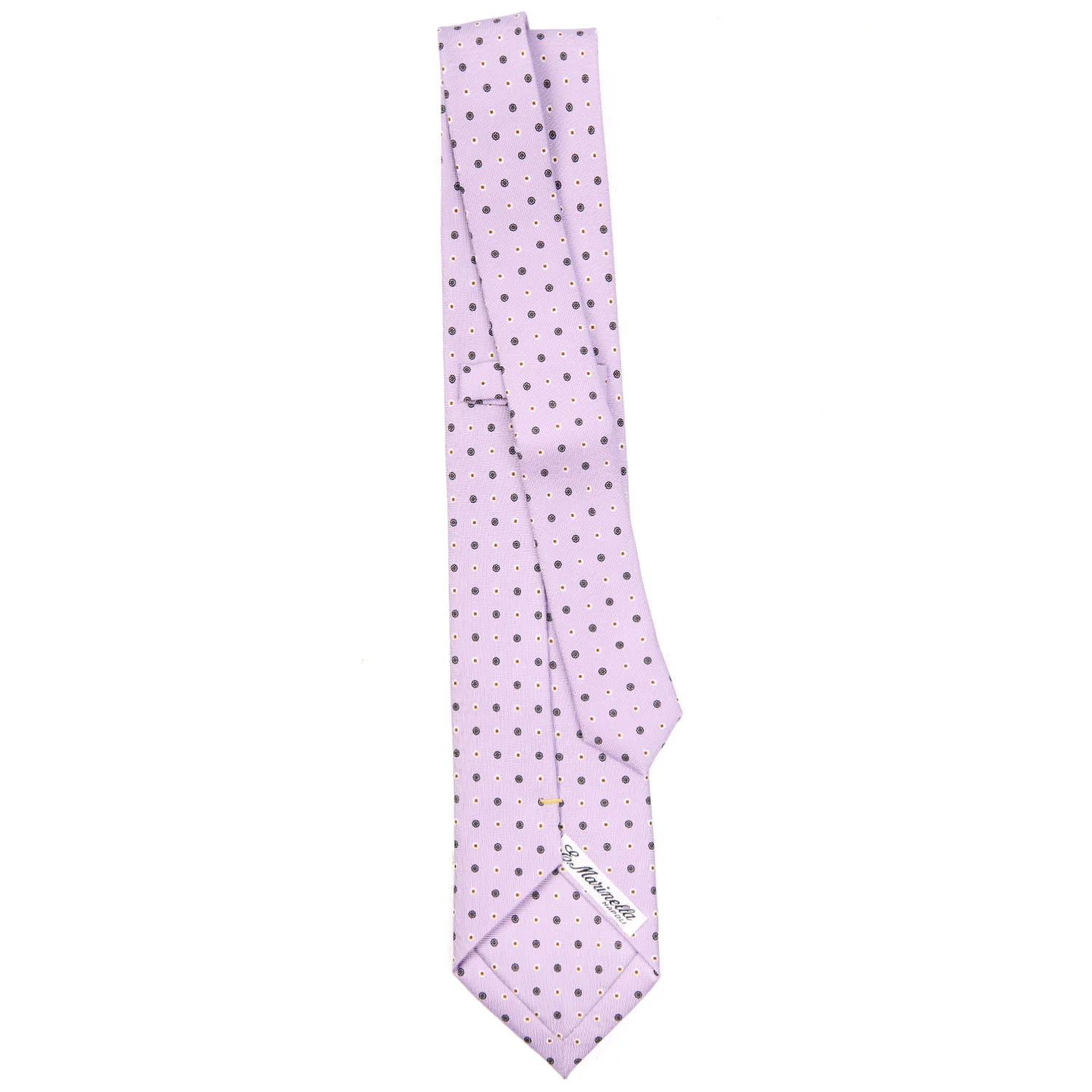 LILAC EXTRA LONG SARTORIAL SILK TIE - Image 3