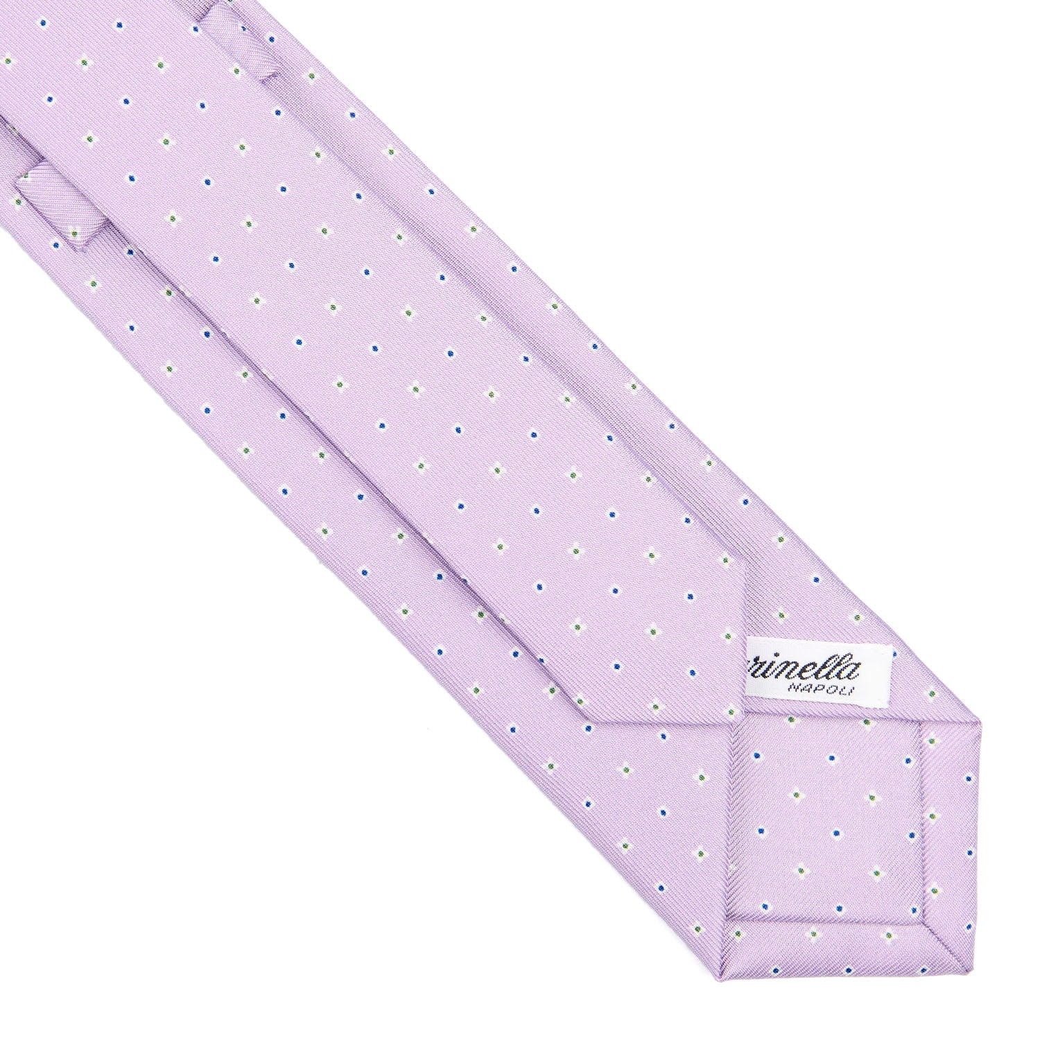 LILAC SARTORIAL 7 CM SILK TIE - Image 4