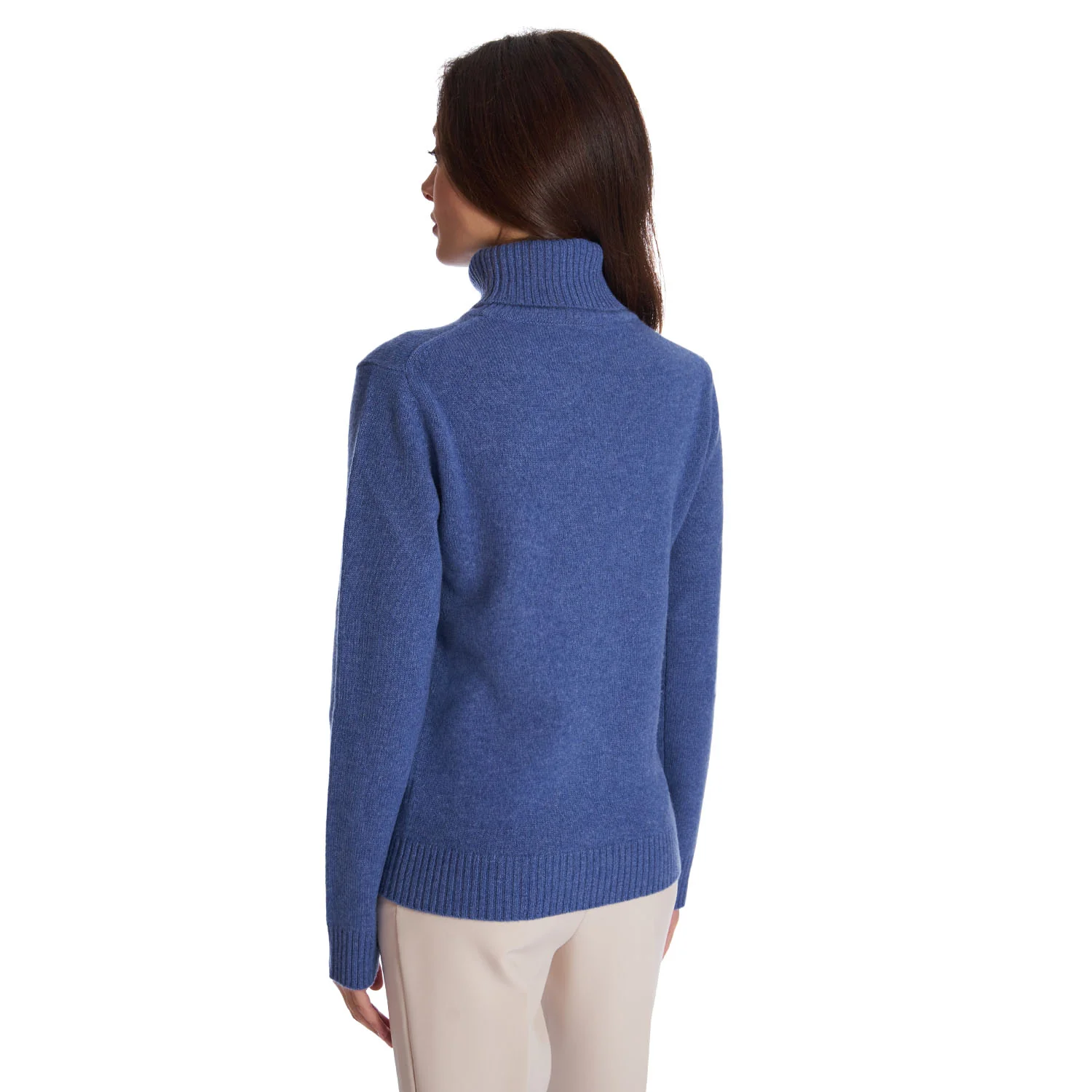 MID BLUE TURTLENECK - Image 2