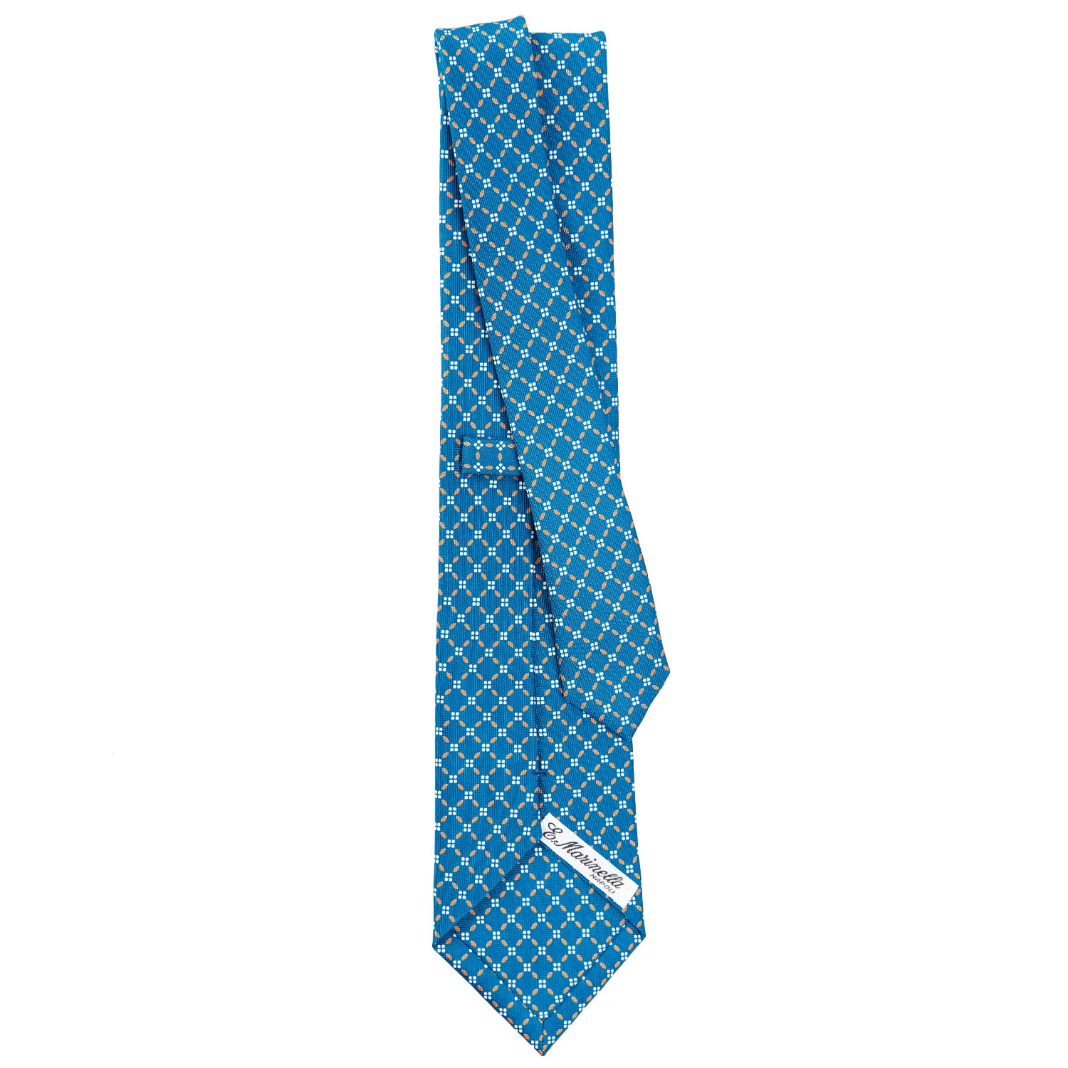MID BLUE SARTORIAL CLASSIC SILK TIE - Image 3
