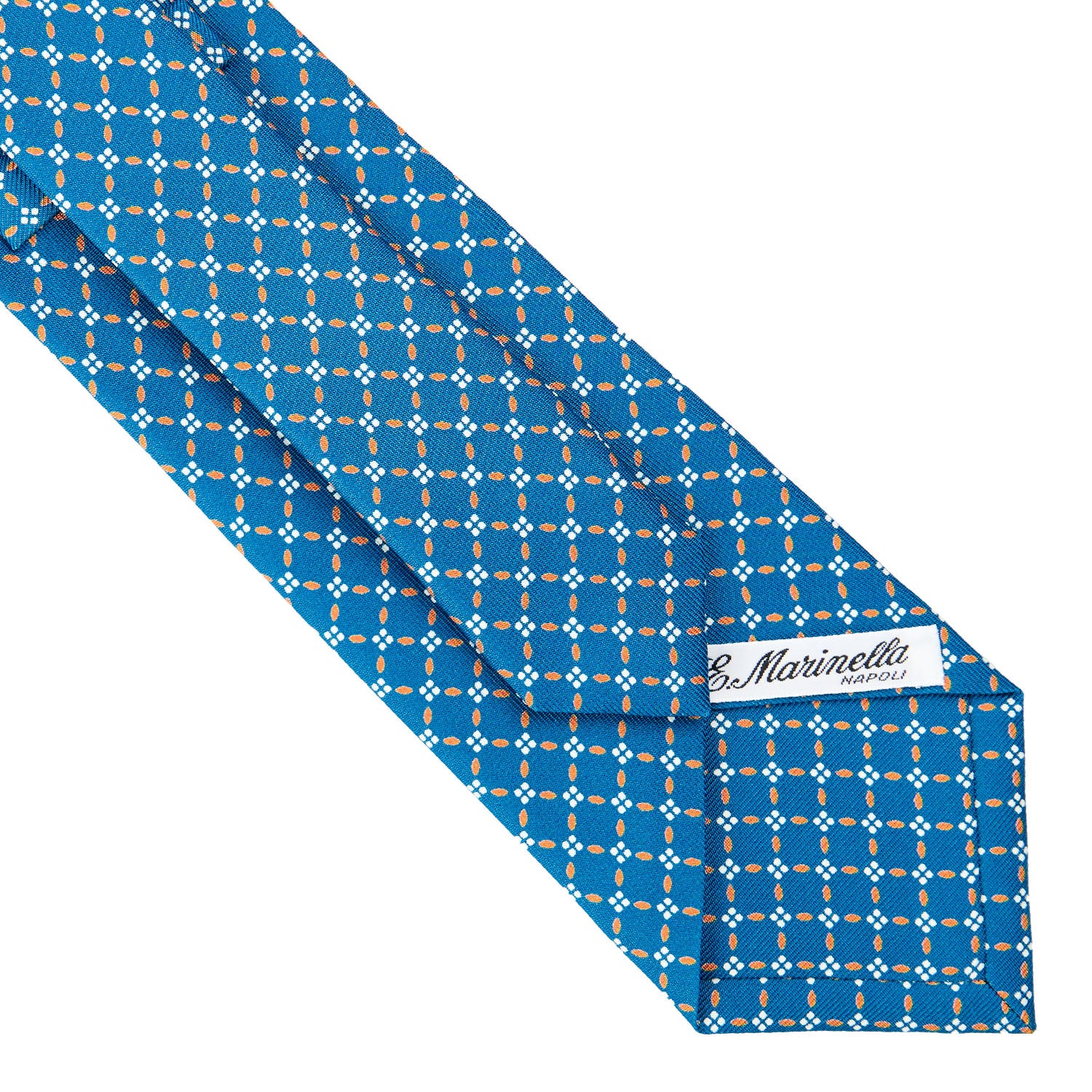 MID BLUE SARTORIAL CLASSIC SILK TIE - Image 4