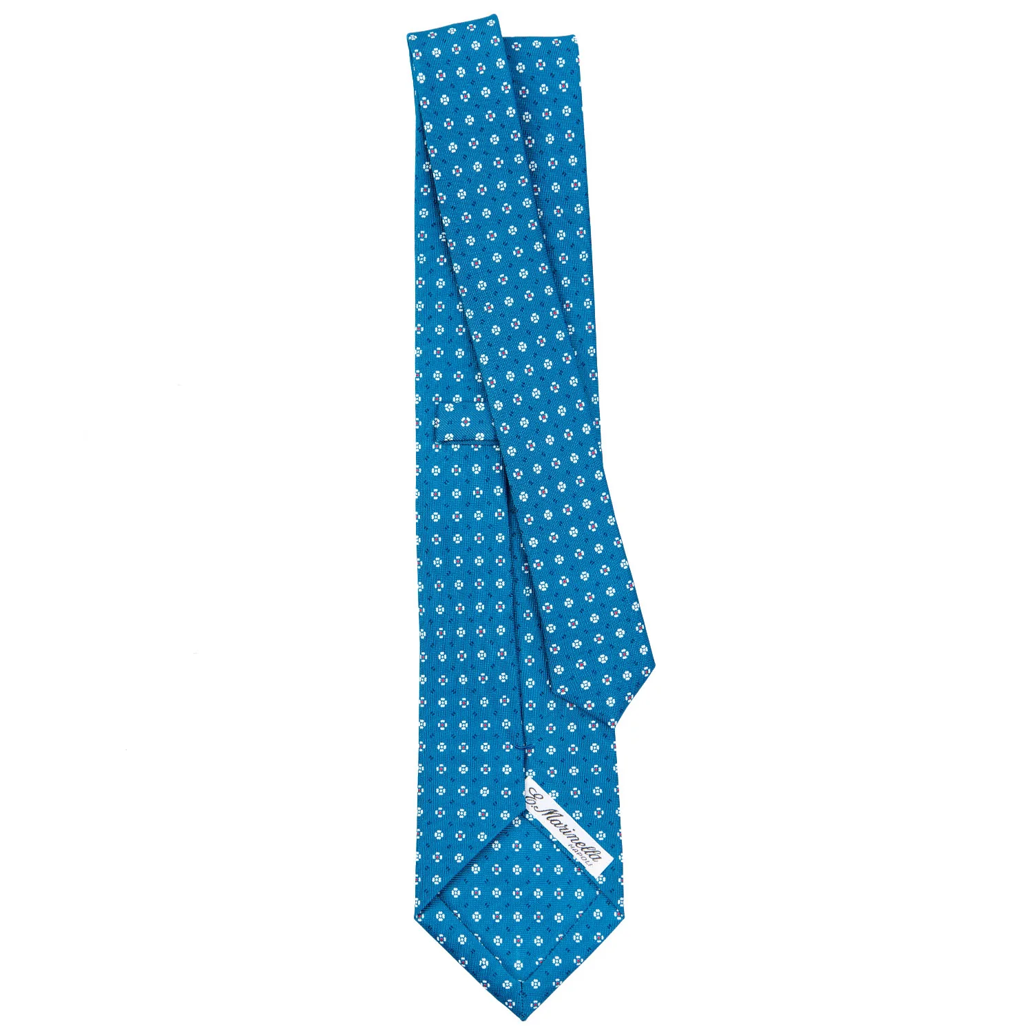 MID BLUE SARTORIAL CLASSIC SILK TIE - Image 3