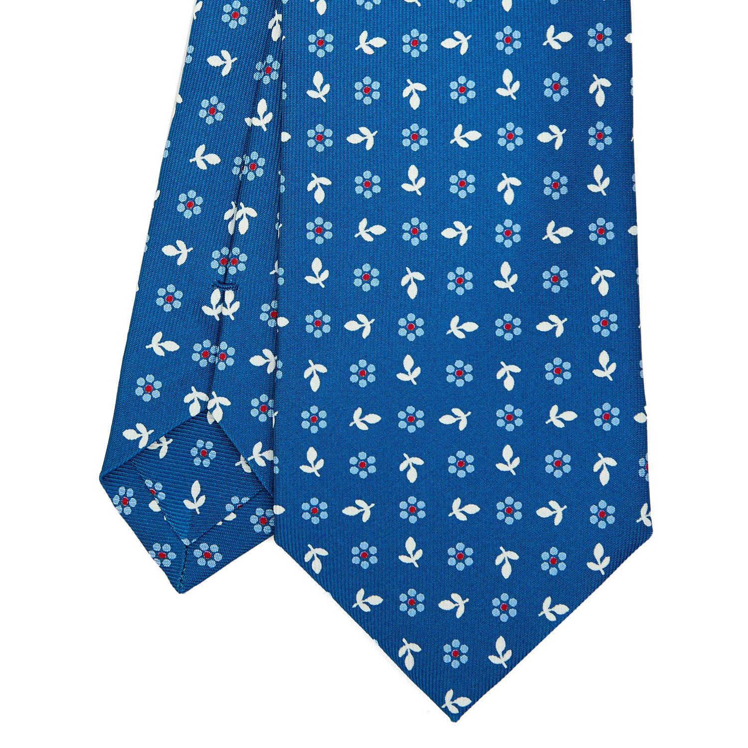MID BLUE SARTORIAL CLASSIC SILK TIE