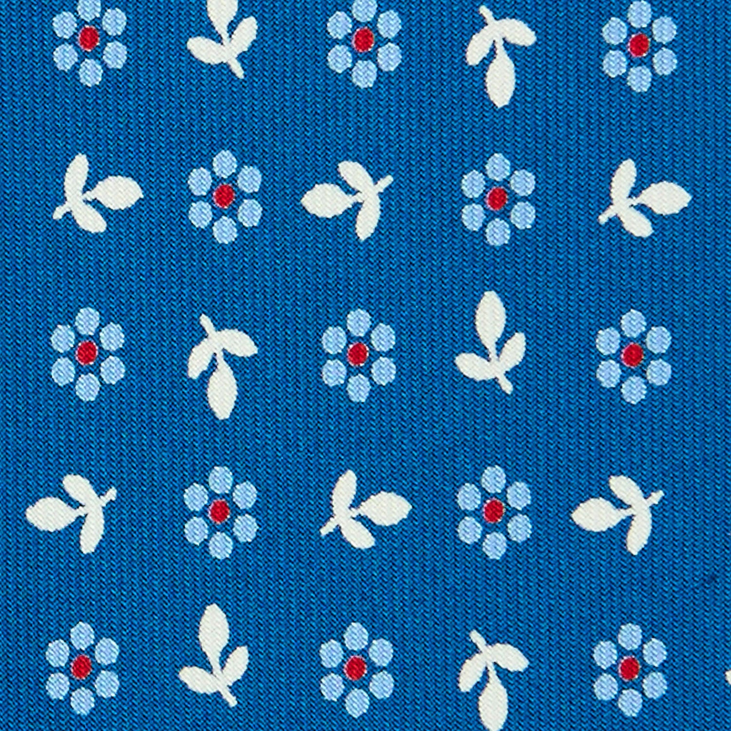 MID BLUE SARTORIAL CLASSIC SILK TIE - Image 5