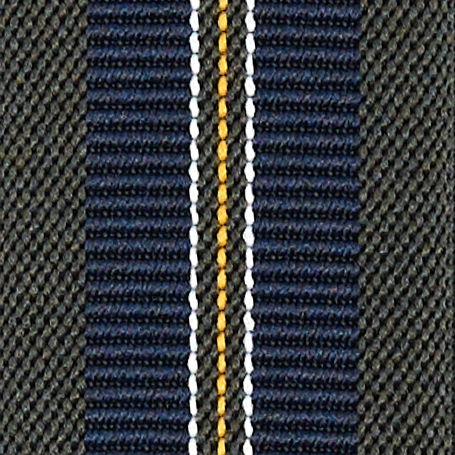 OLIVE GREEN AND DARK BLUE BRACES - Image 3