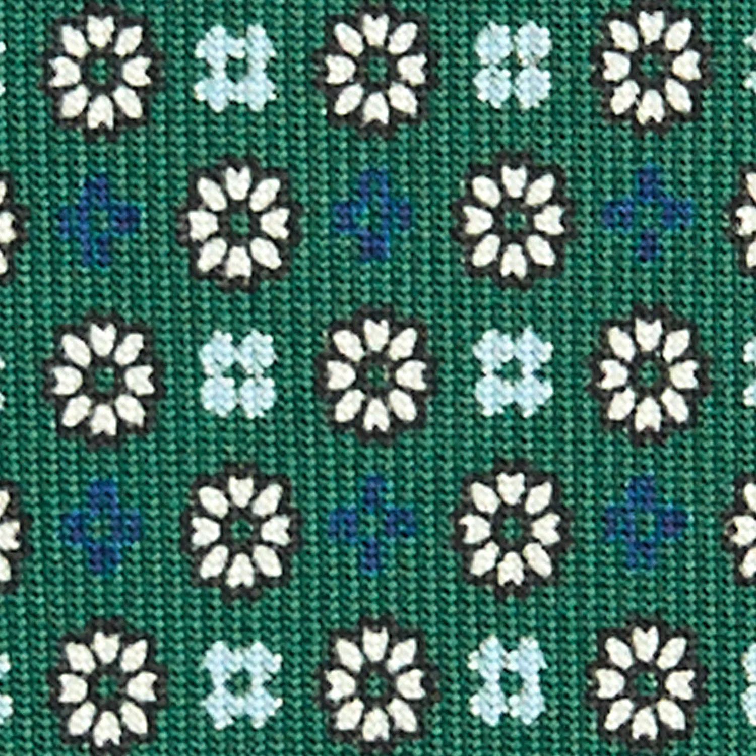 DARK GREEN SARTORIAL CLASSIC SILK TIE - Image 5