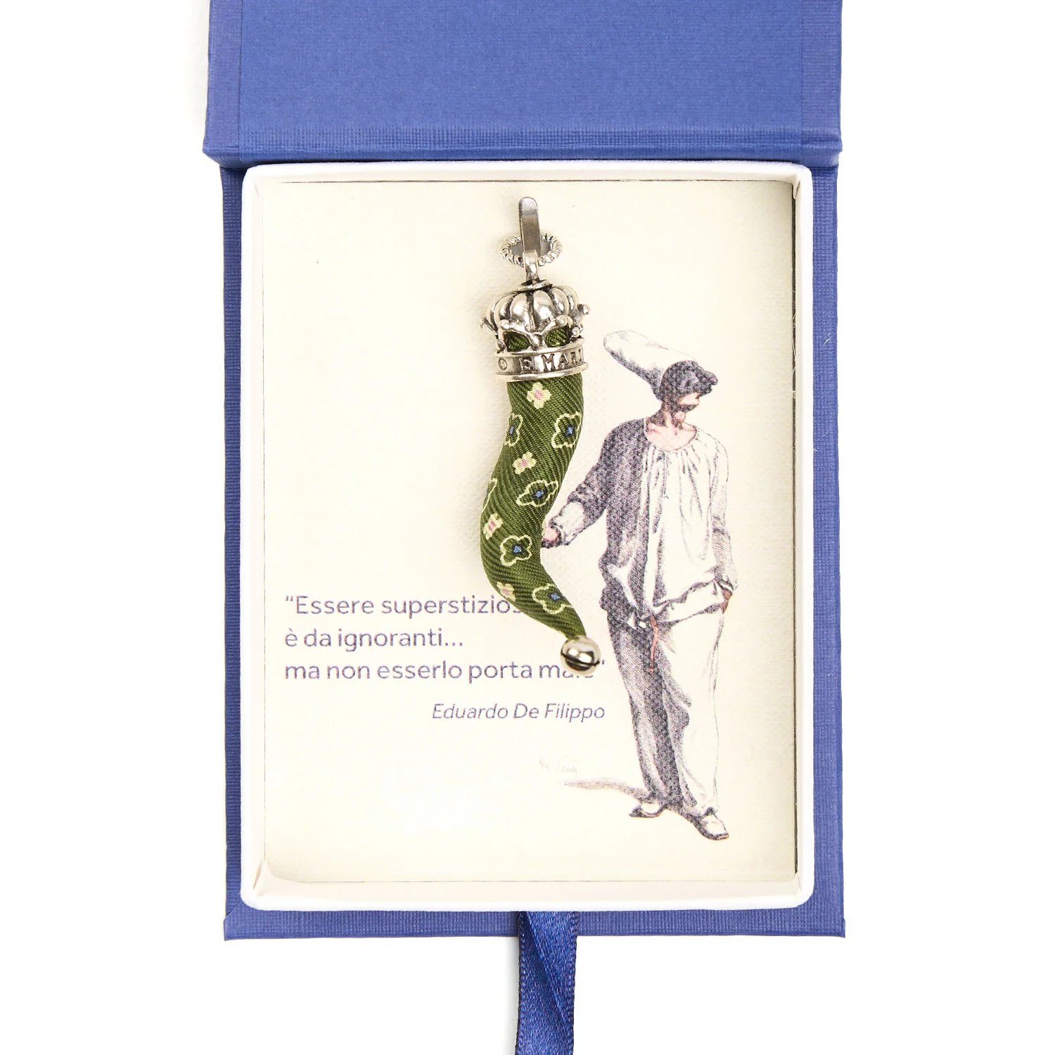 OLIVE GREEN GOOD-LUCK CHARM - Image 2