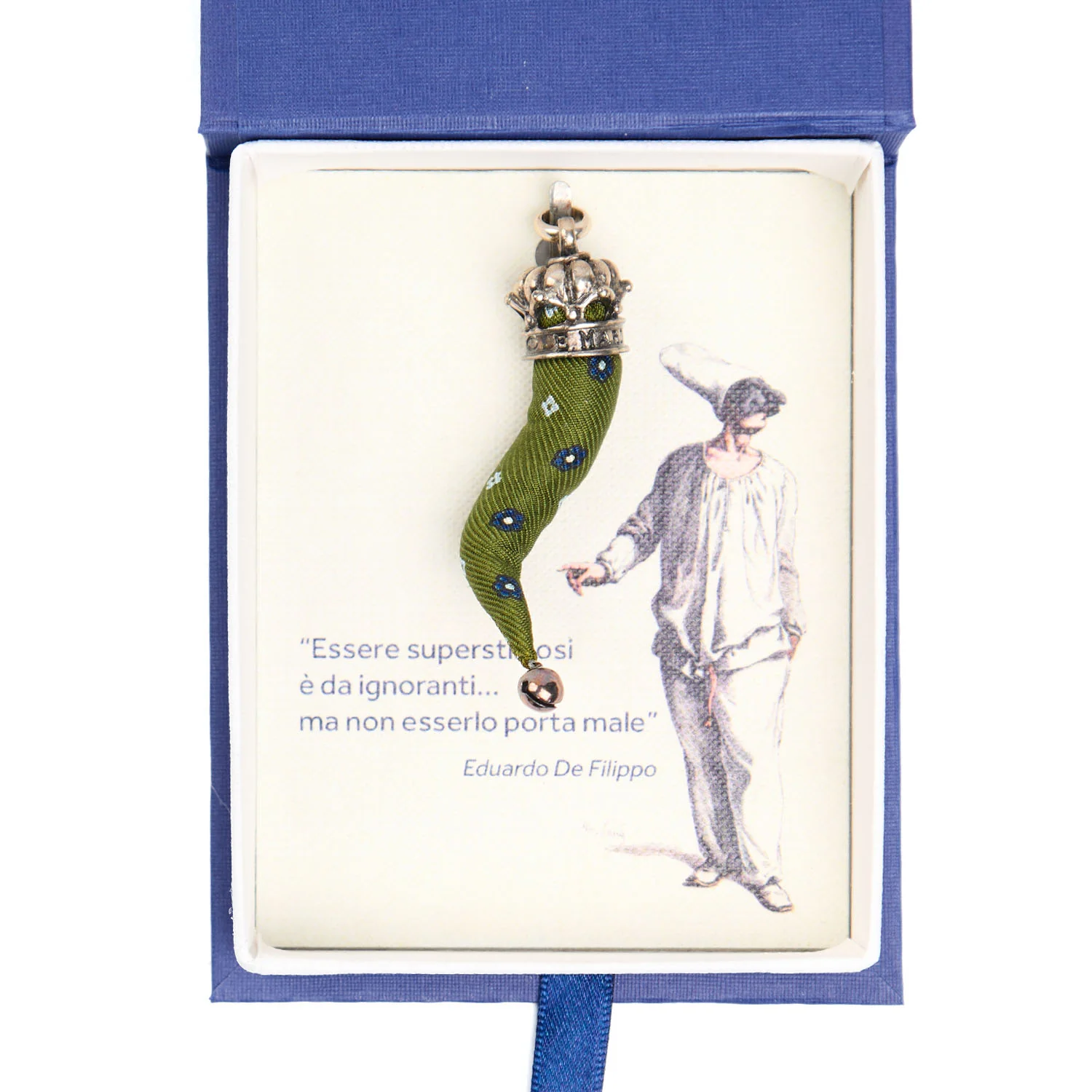 OLIVE GREEN GOOD-LUCK CHARM - Image 2