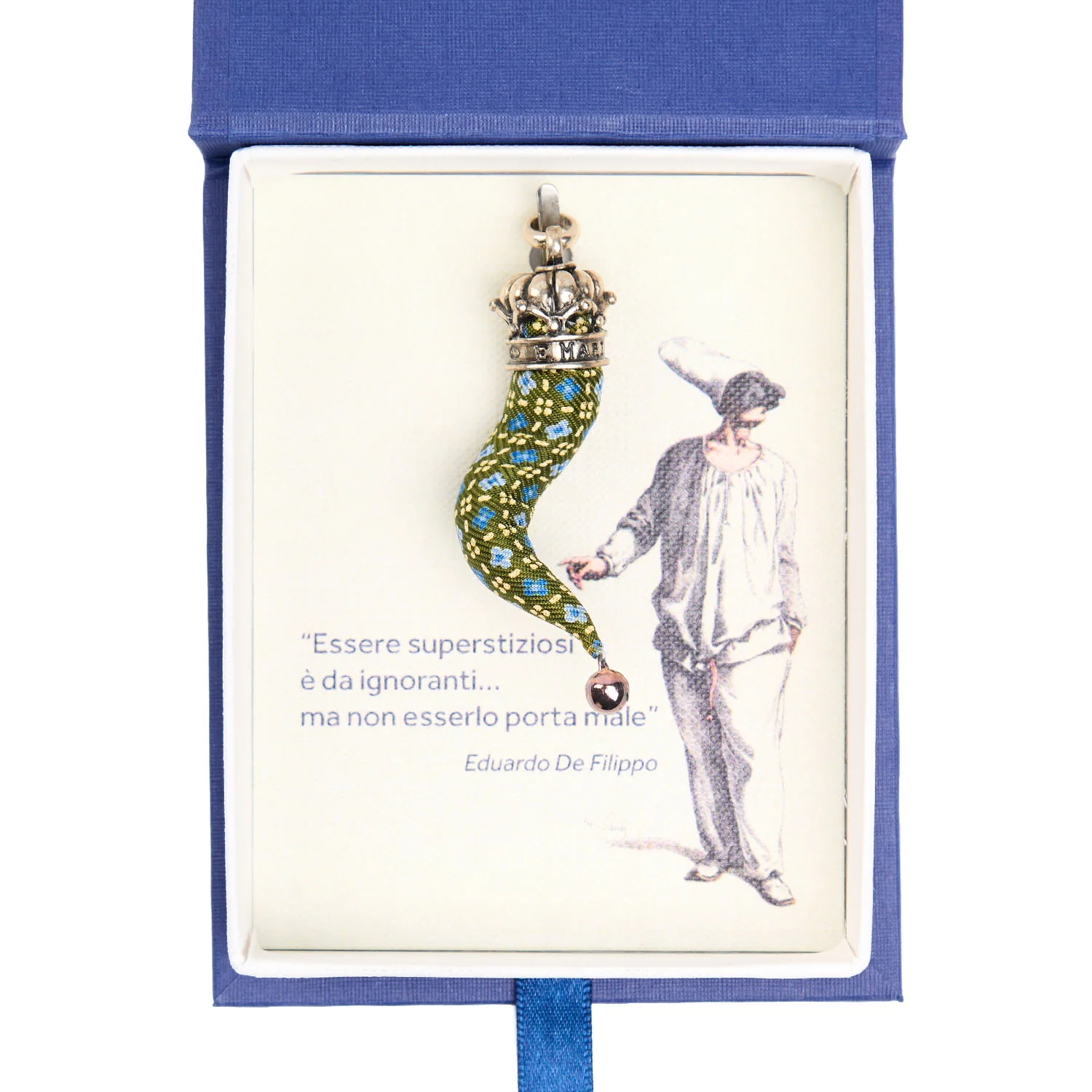 OLIVE GREEN GOOD-LUCK CHARM - Image 2