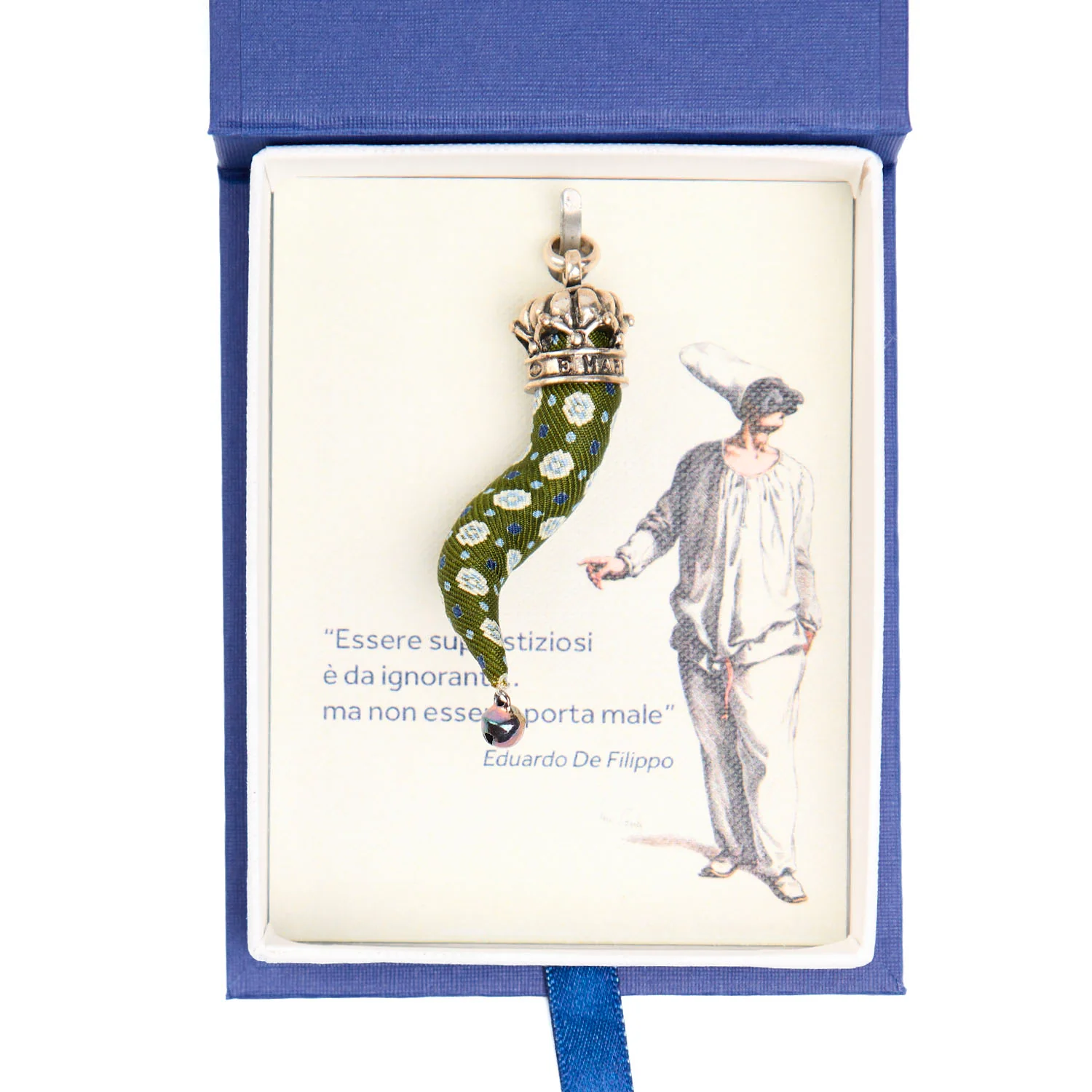 OLIVE GREEN GOOD-LUCK CHARM - Image 2