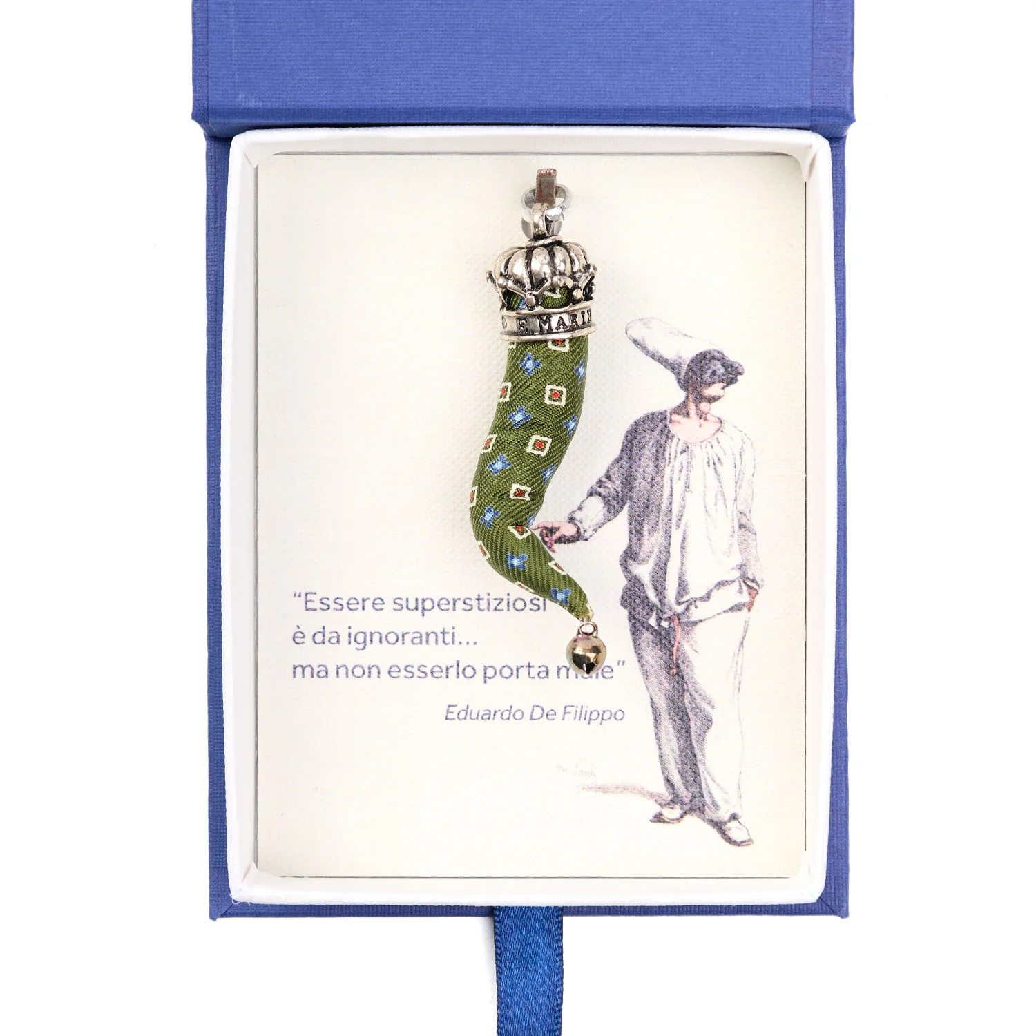 OLIVE GREEN GOOD-LUCK CHARM - Image 2