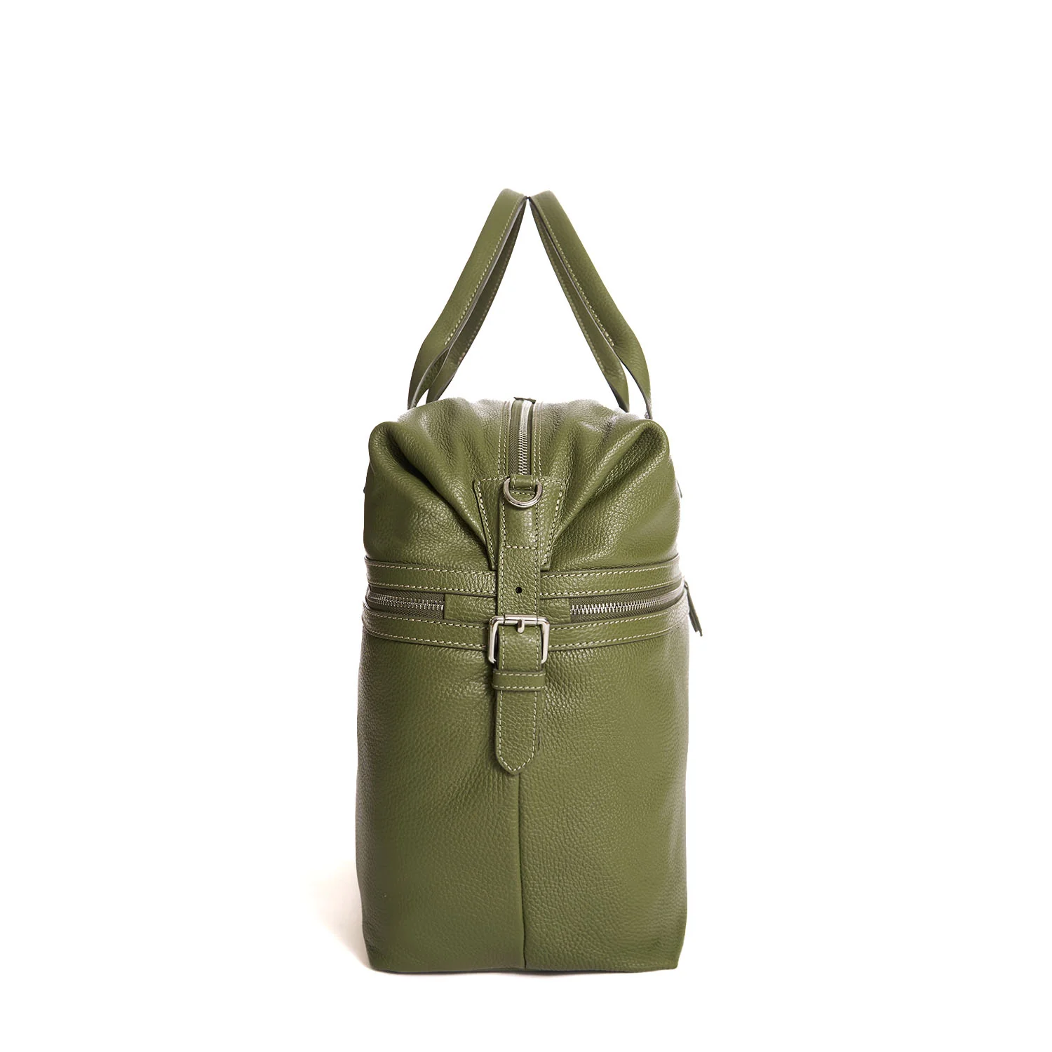 OLIVE GREEN TRAVEL BAG - Image 3