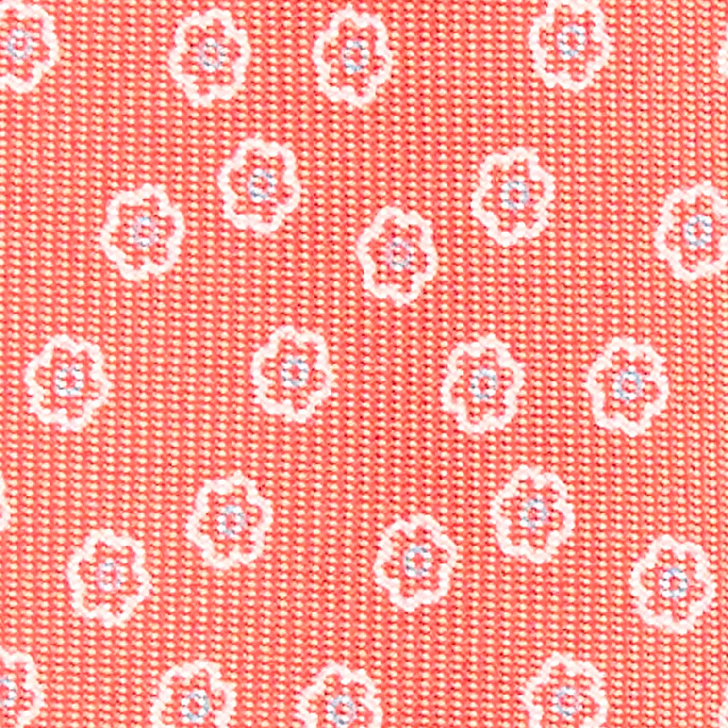 ORANGE 5 FOLD SARTORIAL SILK TIE - Image 4