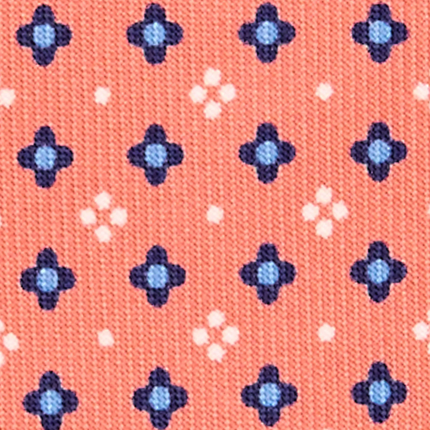 ORANGE 5 FOLD SARTORIAL SILK TIE - Image 4