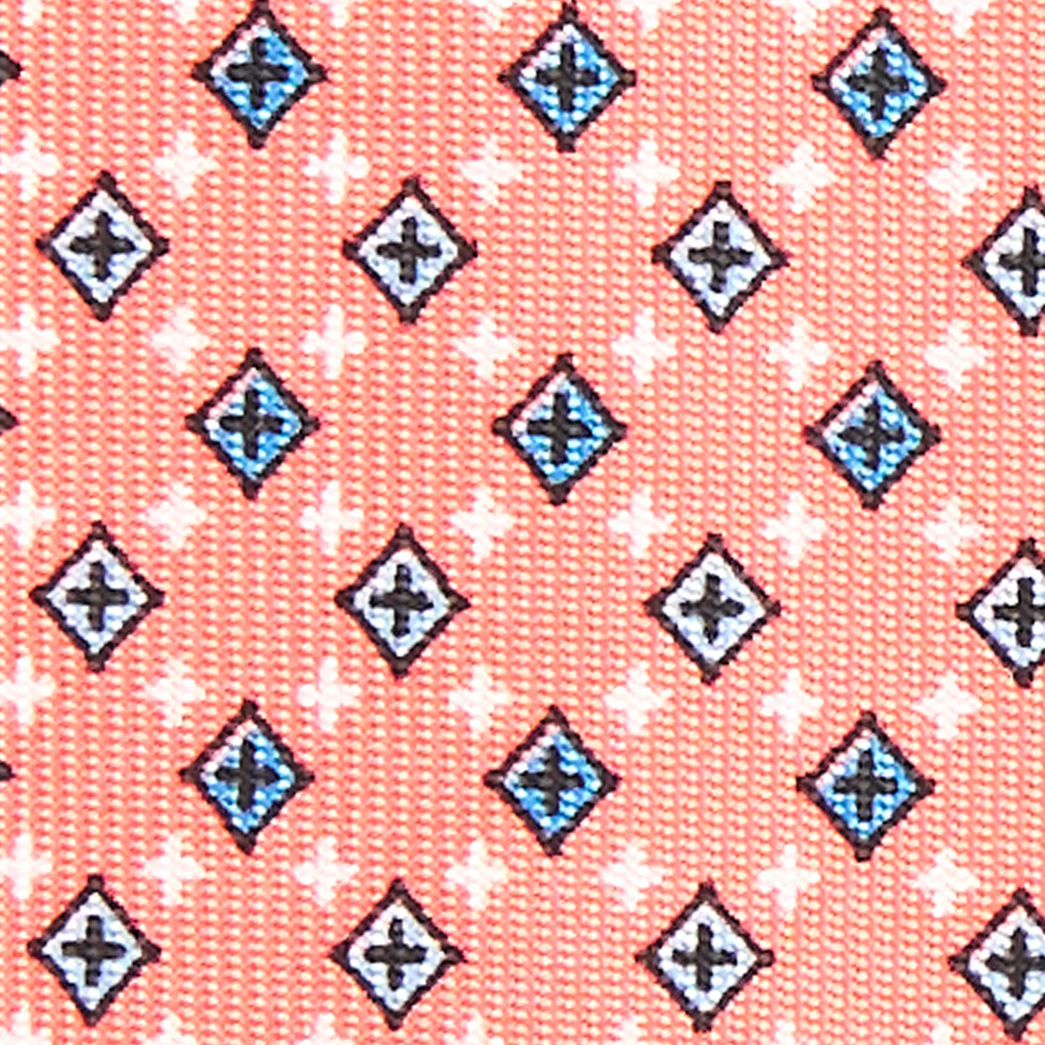 ORANGE 7 FOLD SARTORIAL SILK TIE - Image 4