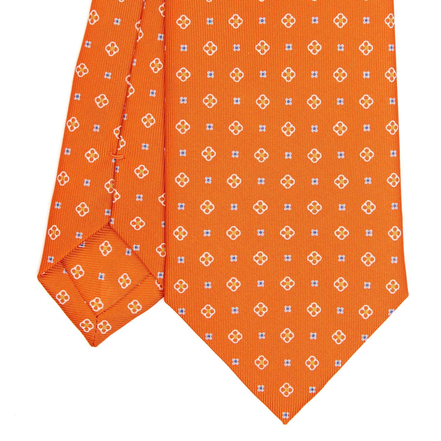 ORANGE CLASSIC SILK TIE