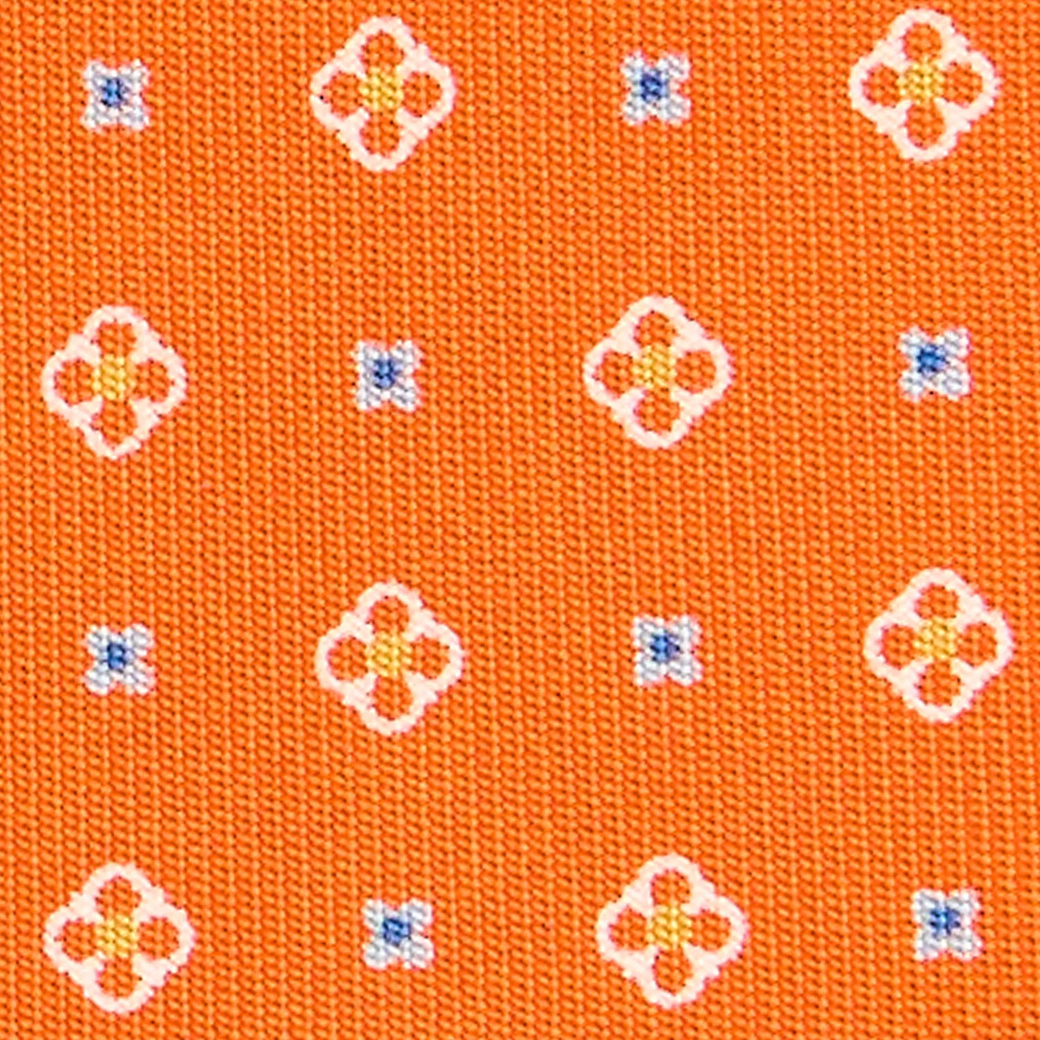 ORANGE CLASSIC SILK TIE - Image 5