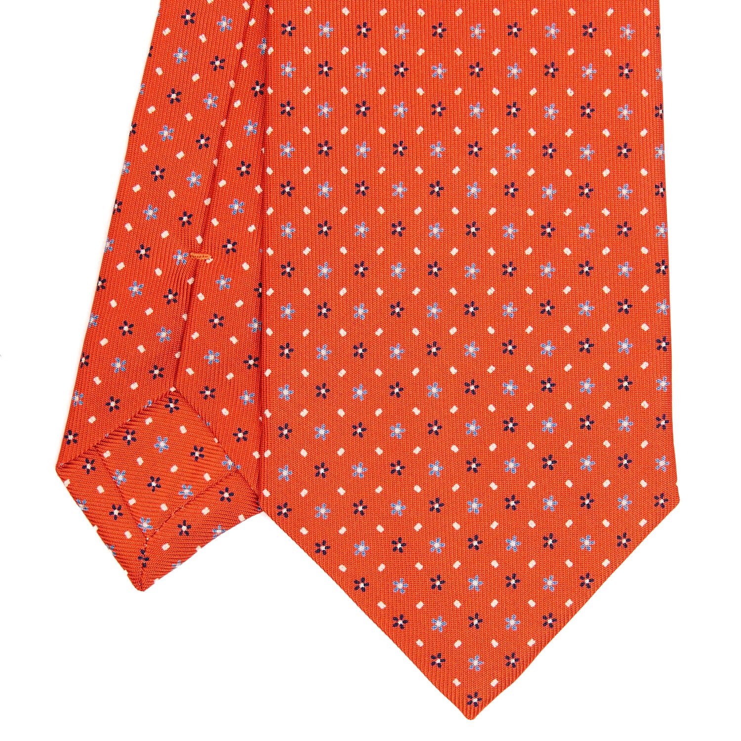 ORANGE CLASSIC SILK TIE