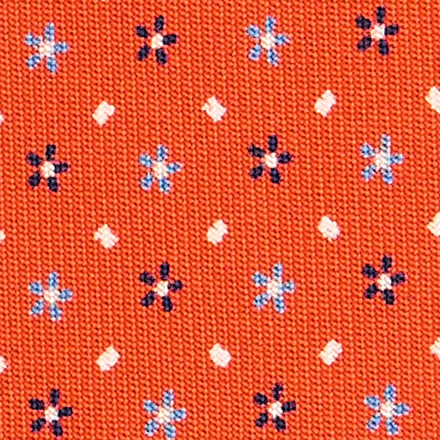 ORANGE CLASSIC SILK TIE - Image 5