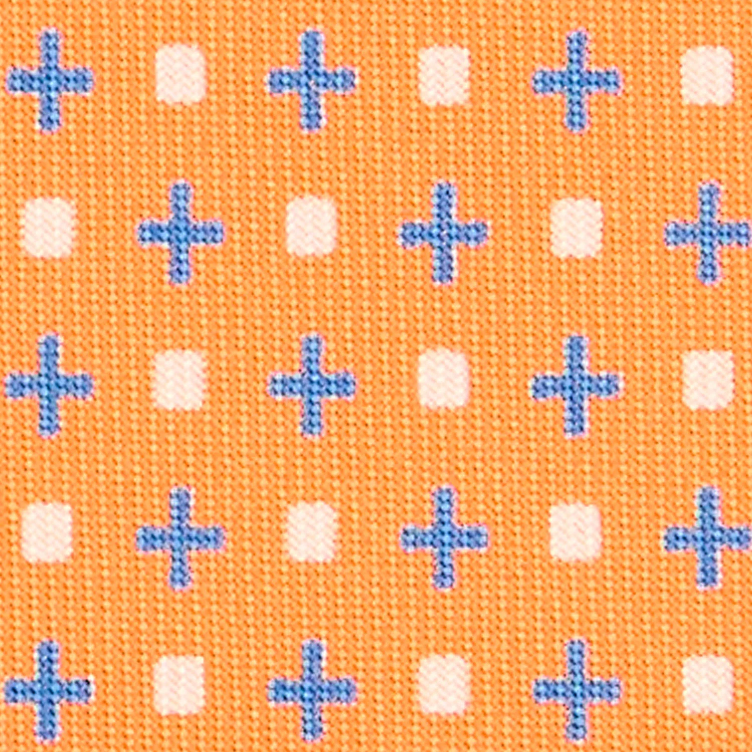 ORANGE EXTRA LONG SARTORIAL SILK TIE - Image 5