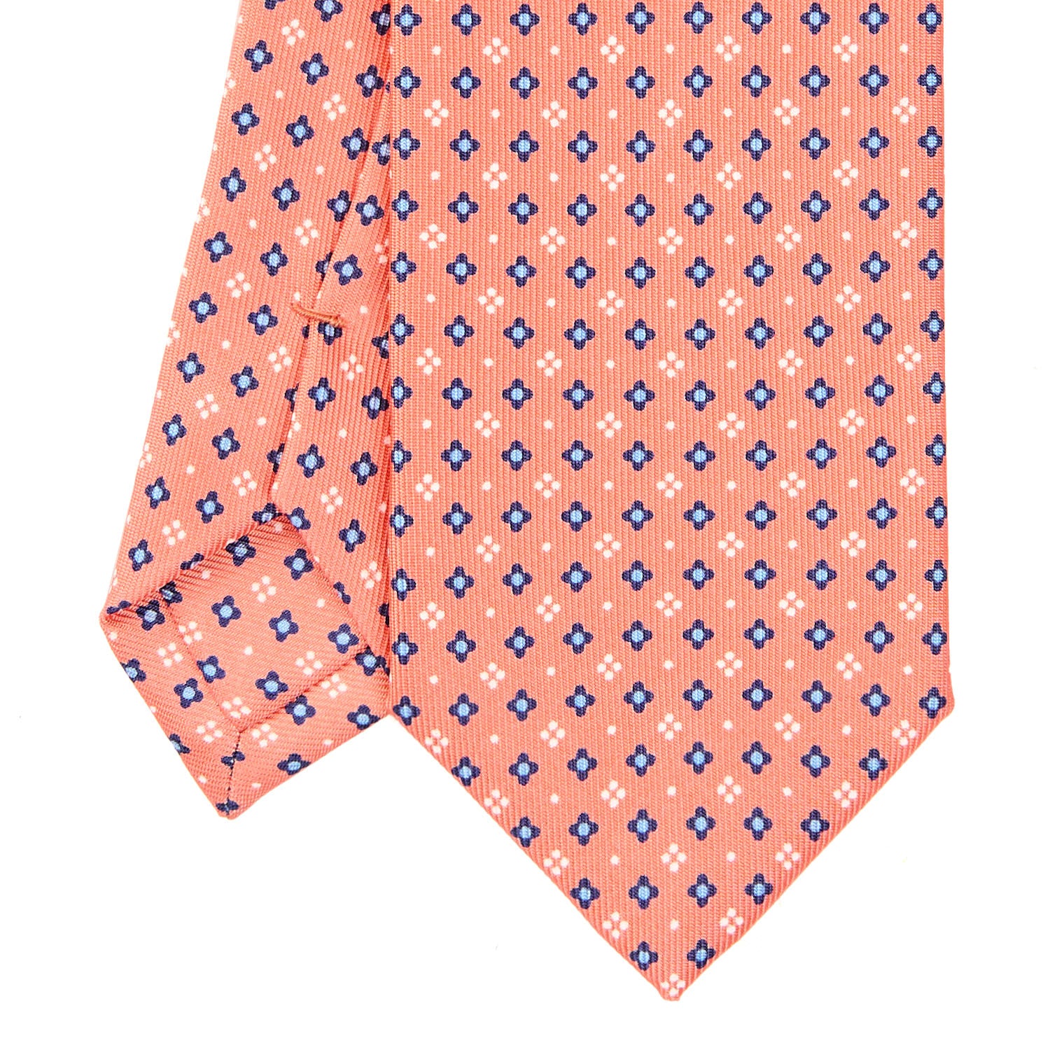 ORANGE SARTORIAL 7 CM SILK TIE