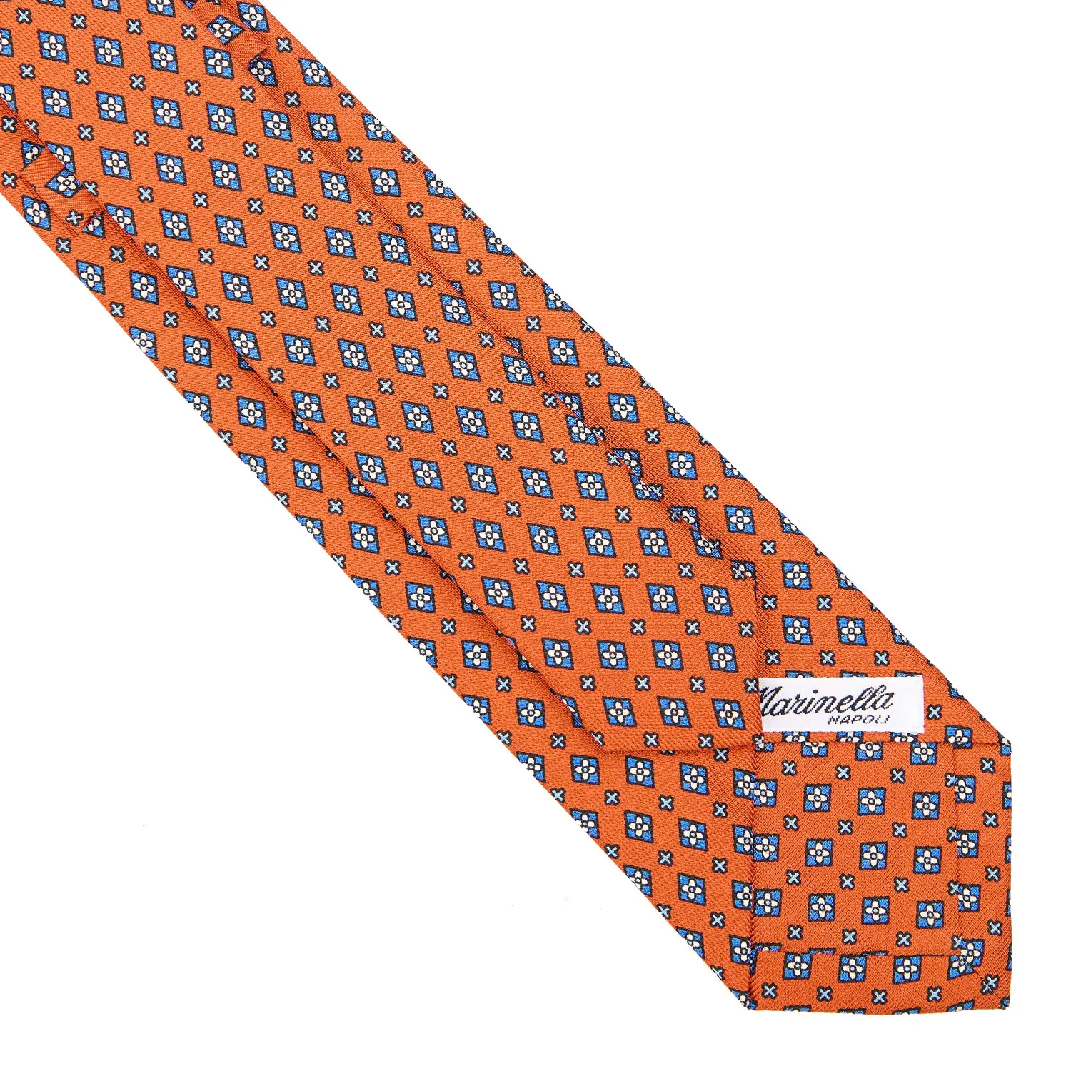 ORANGE SARTORIAL 7 CM SILK TIE - Image 4
