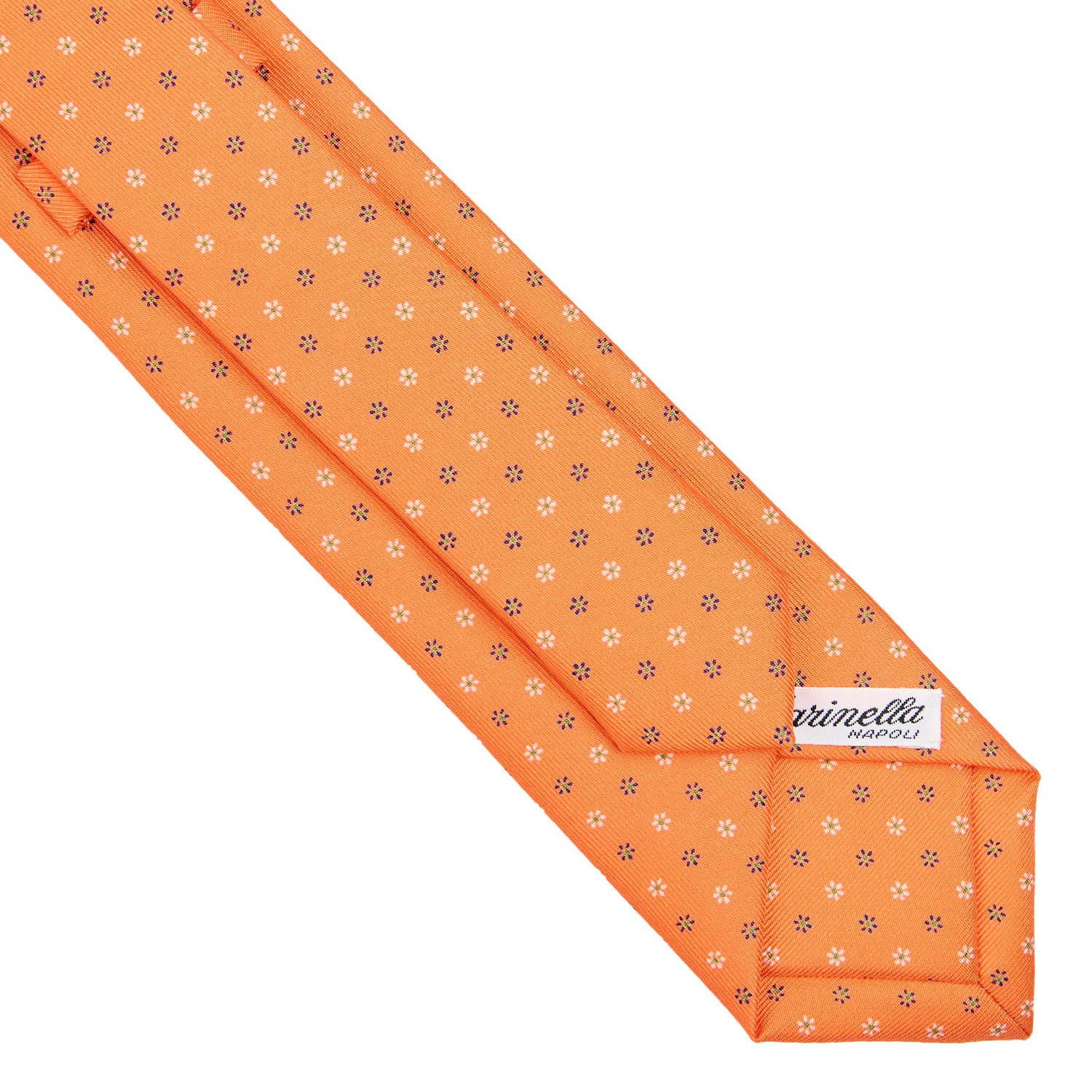 ORANGE SARTORIAL 7 CM SILK TIE - Image 4