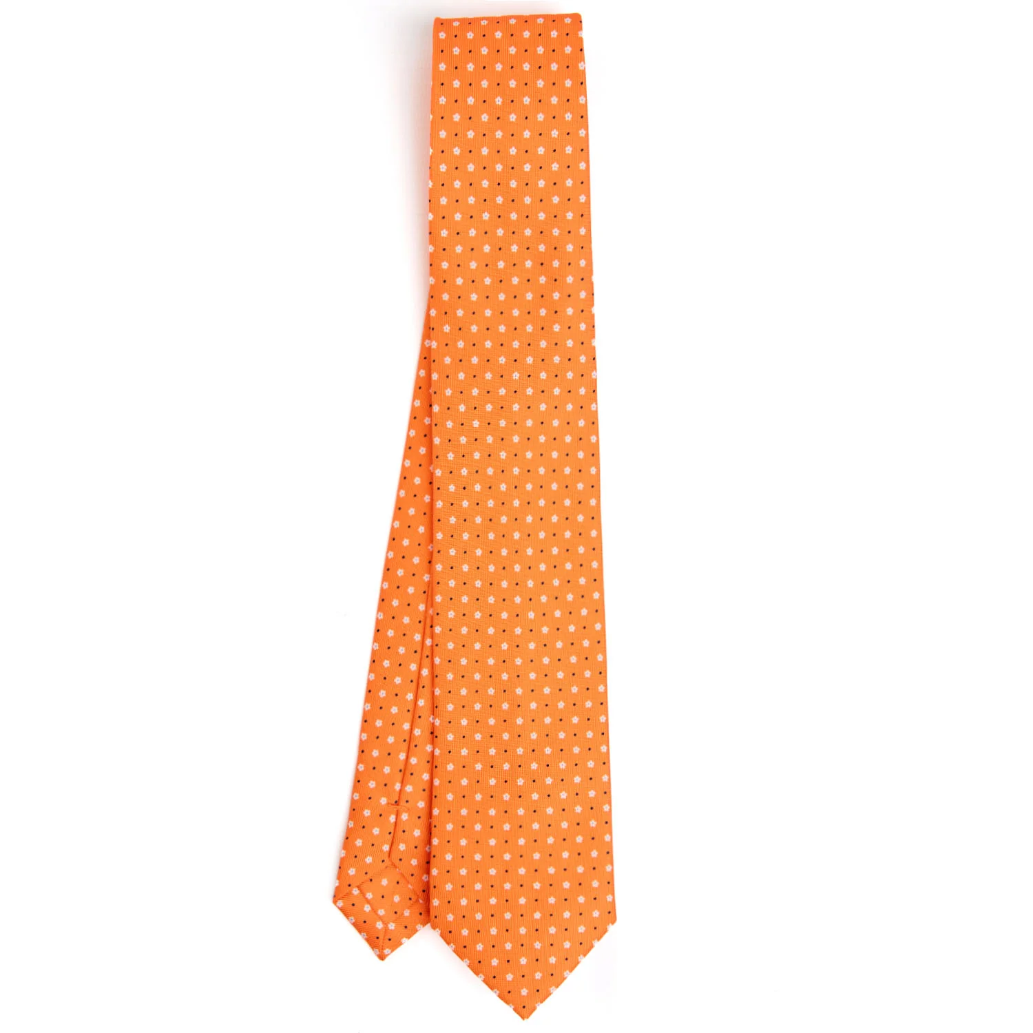 ORANGE SARTORIAL 7 CM SILK TIE - Image 2