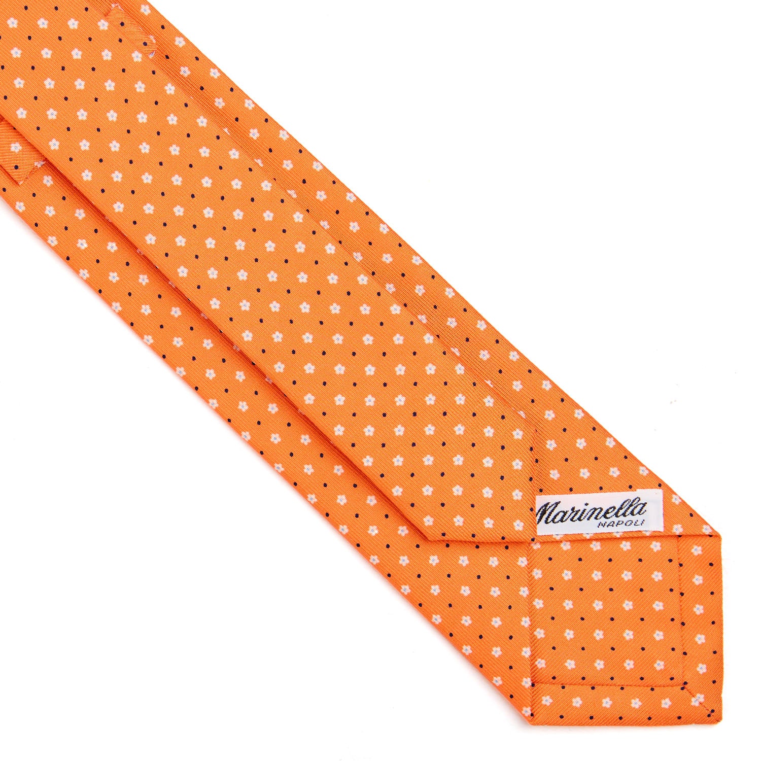 ORANGE SARTORIAL 7 CM SILK TIE - Image 4