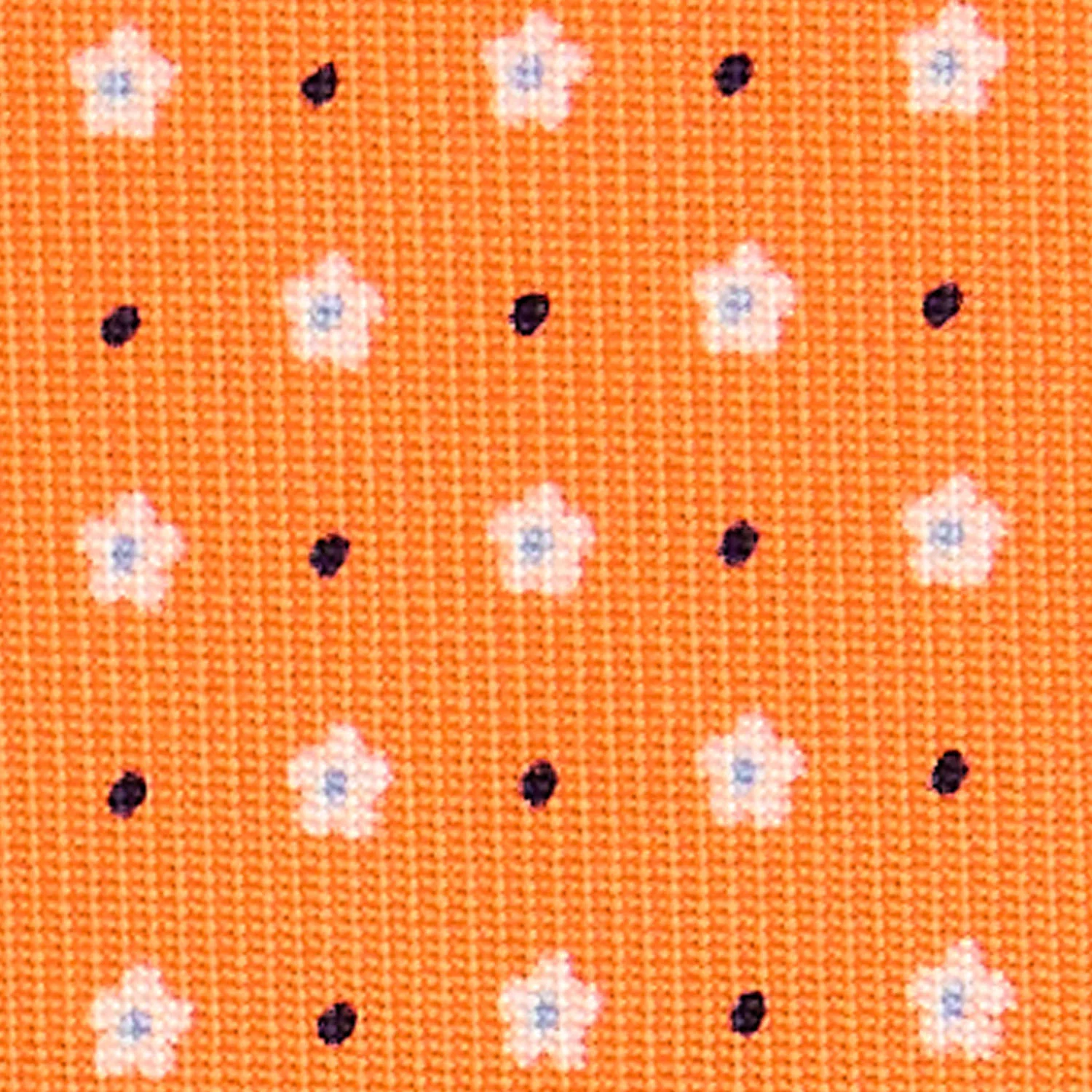 ORANGE SARTORIAL 7 CM SILK TIE - Image 5