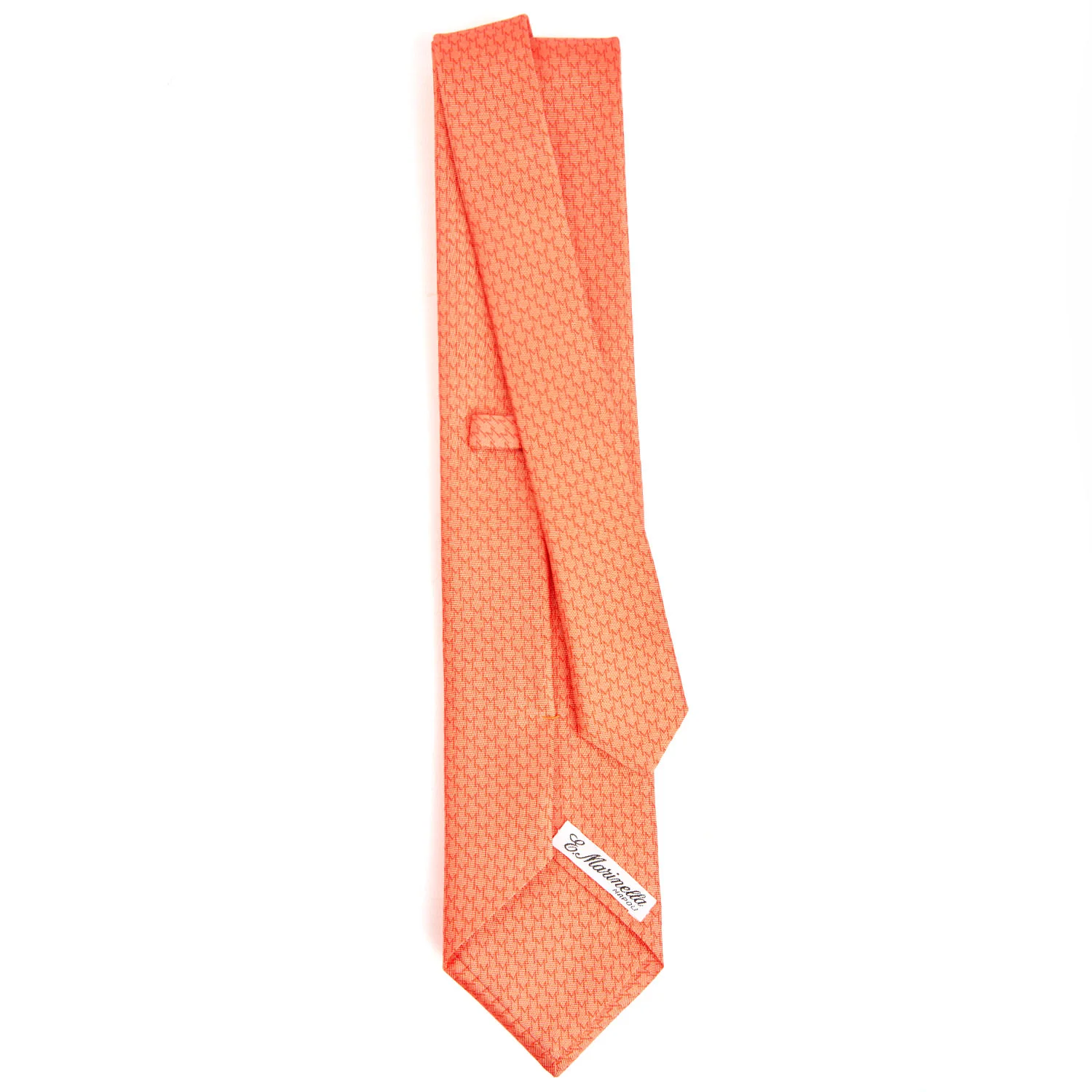 ORANGE SARTORIAL CLASSIC SILK TIE - Image 3