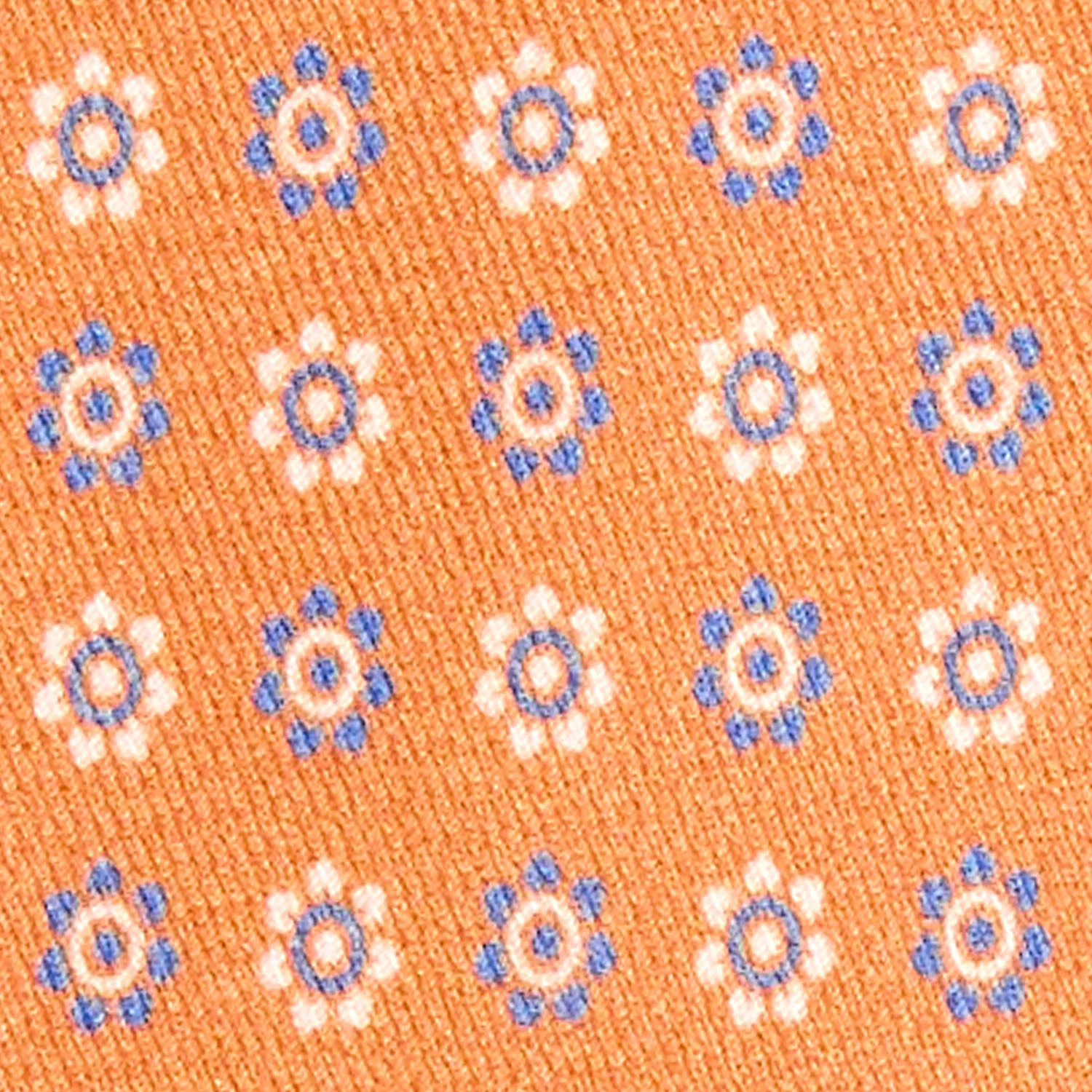 ORANGE SILK AND ORANGE FIBER TIE - Image 5