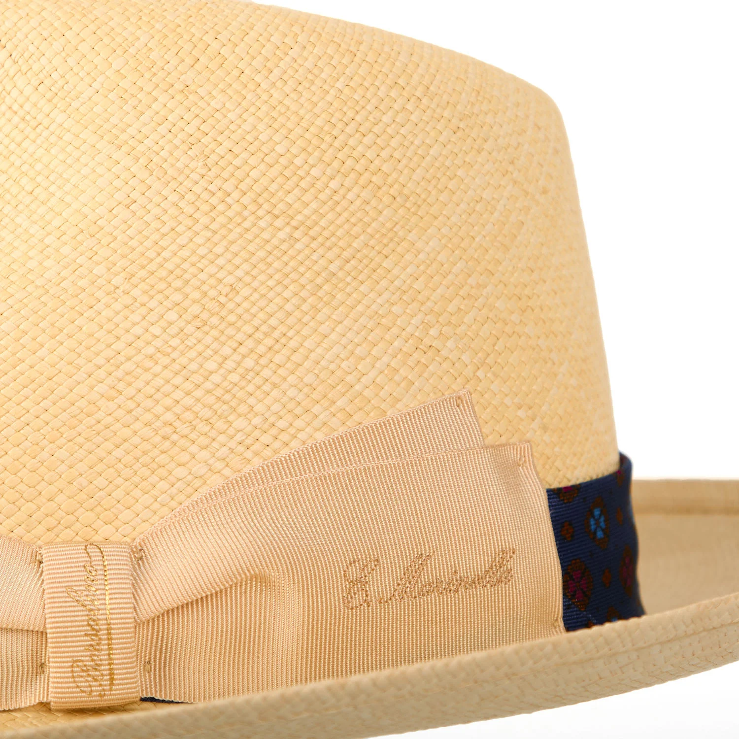 PANAMA FEDERICO MODEL WITH BLUE SILK BAND, 60 CM - Image 3