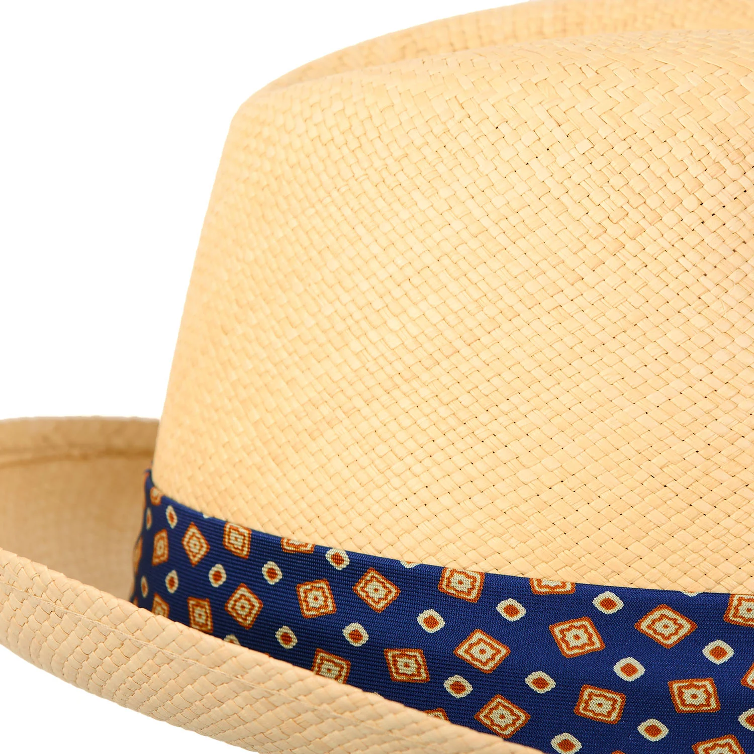 PANAMA FEDERICO MODEL WITH BLUETTE SILK BAND, 60 CM - Image 4