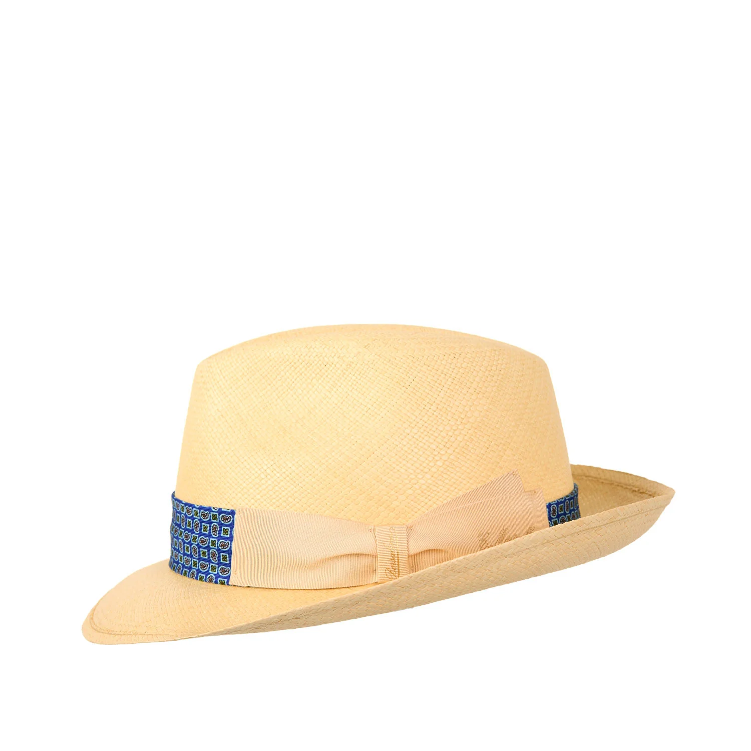 PANAMA FEDERICO MODEL WITH BLUETTE SILK BAND, 61 CM